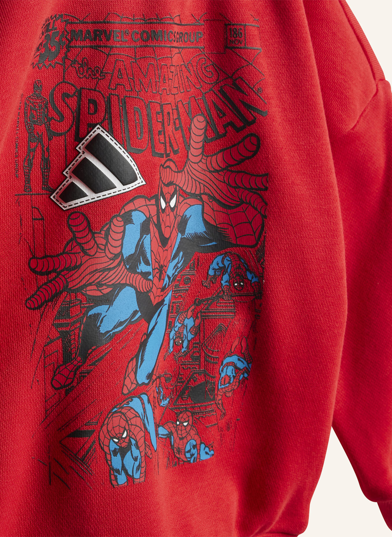 adidas MARVEL SPIDER-MAN JOGGINGHOSE KINDER: WEISS