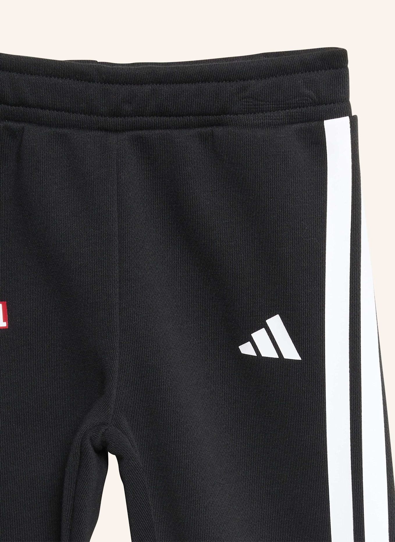 adidas MARVEL SPIDER-MAN JOGGINGHOSE KINDER: TÜRKIS/ WEISS