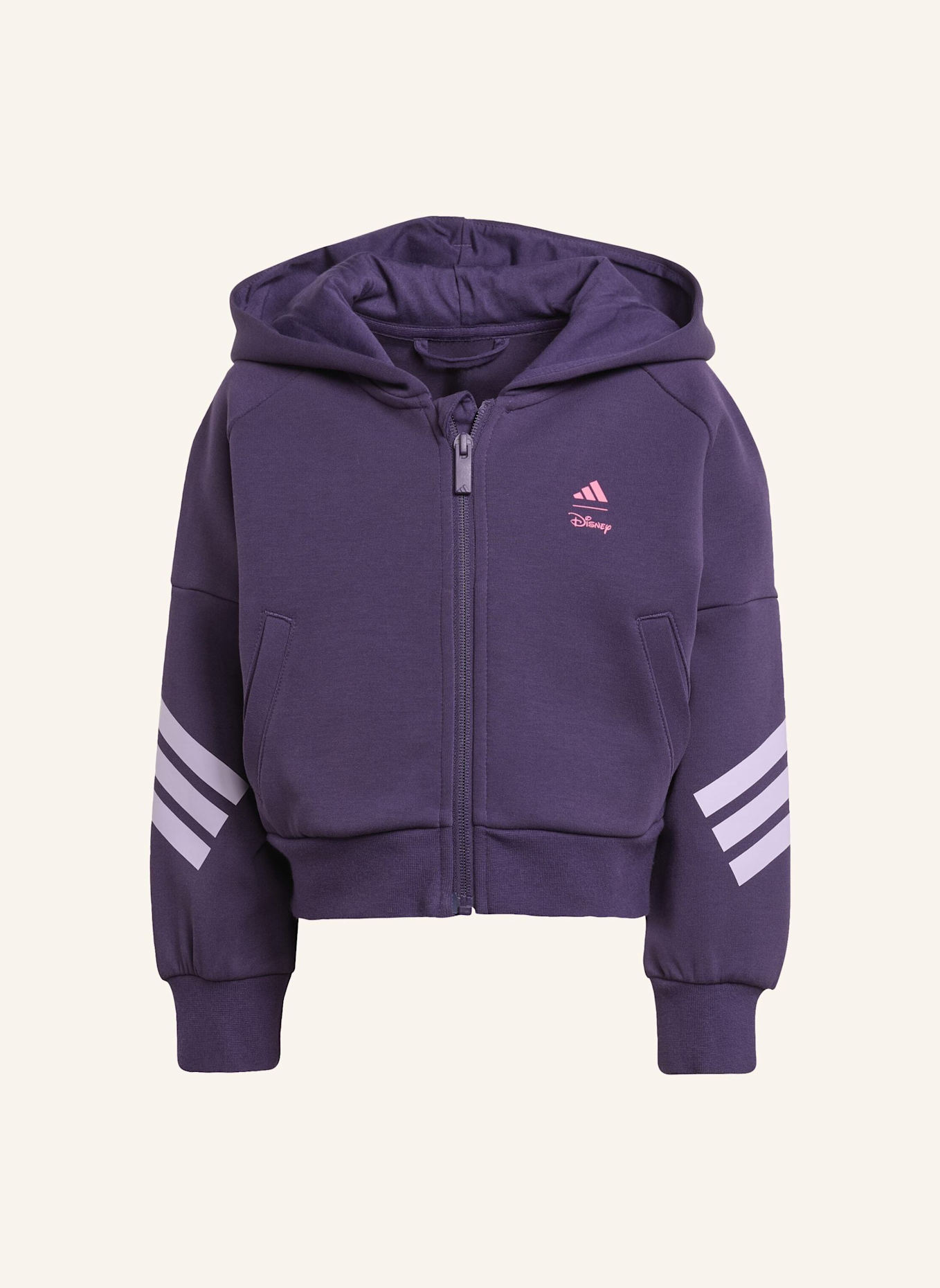 adidas DISNEY MINNIE MAUS TRACK TOP KINDER: LILA/ HELLLILA/ ROSA
