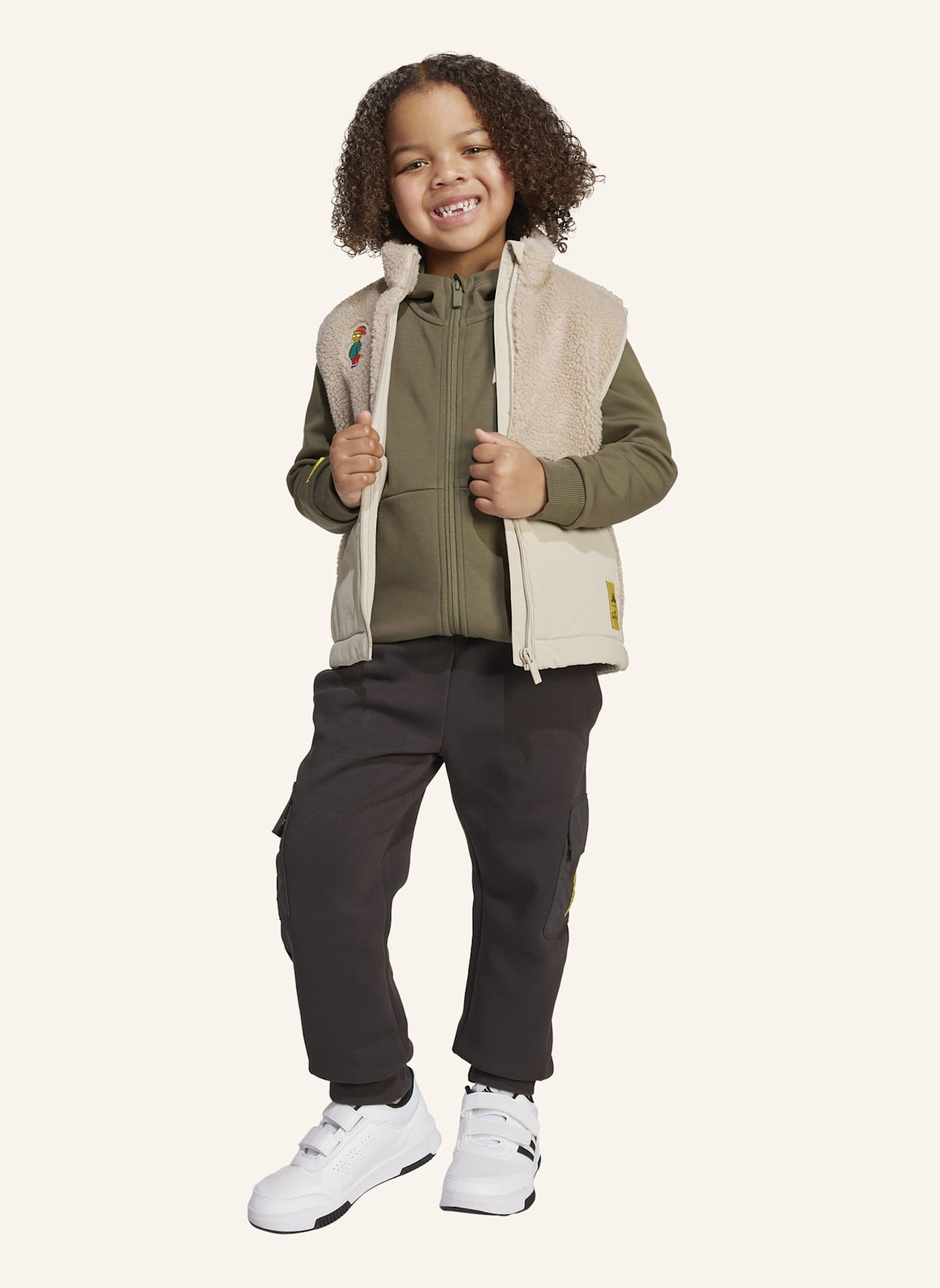 adidas DIE SIMPSONS TRACK TOP KINDER: GRÜN