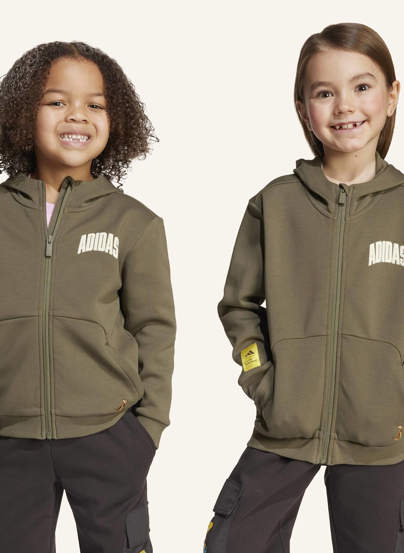 adidas DIE SIMPSONS TRACK TOP KINDER: GRÜN