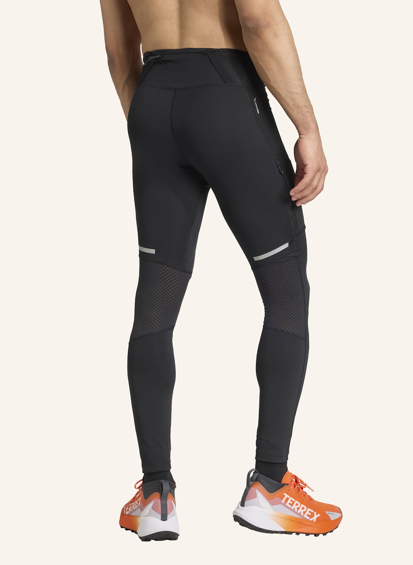 adidas TERREX TERREX XPERIOR TRAILRUNNING-LEGGINS: SCHWARZ