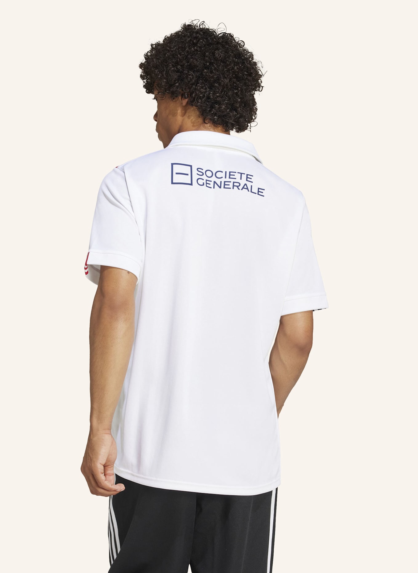 adidas FRANKREICH RUGBY AUSWÄRTSTRIKOT: WEISS