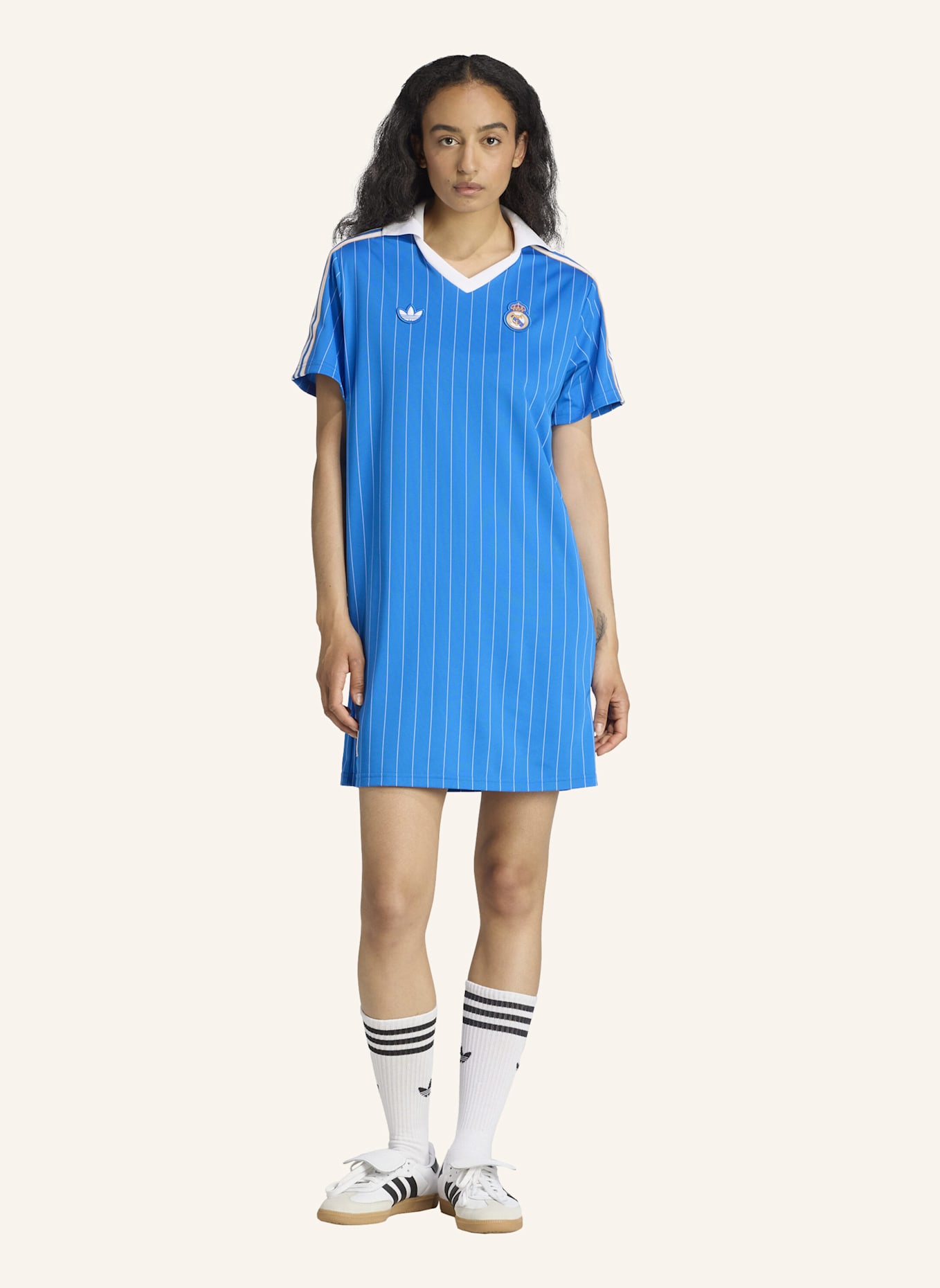 adidas Originals REAL MADRID TERRACE ICONS KLEID: BLAU