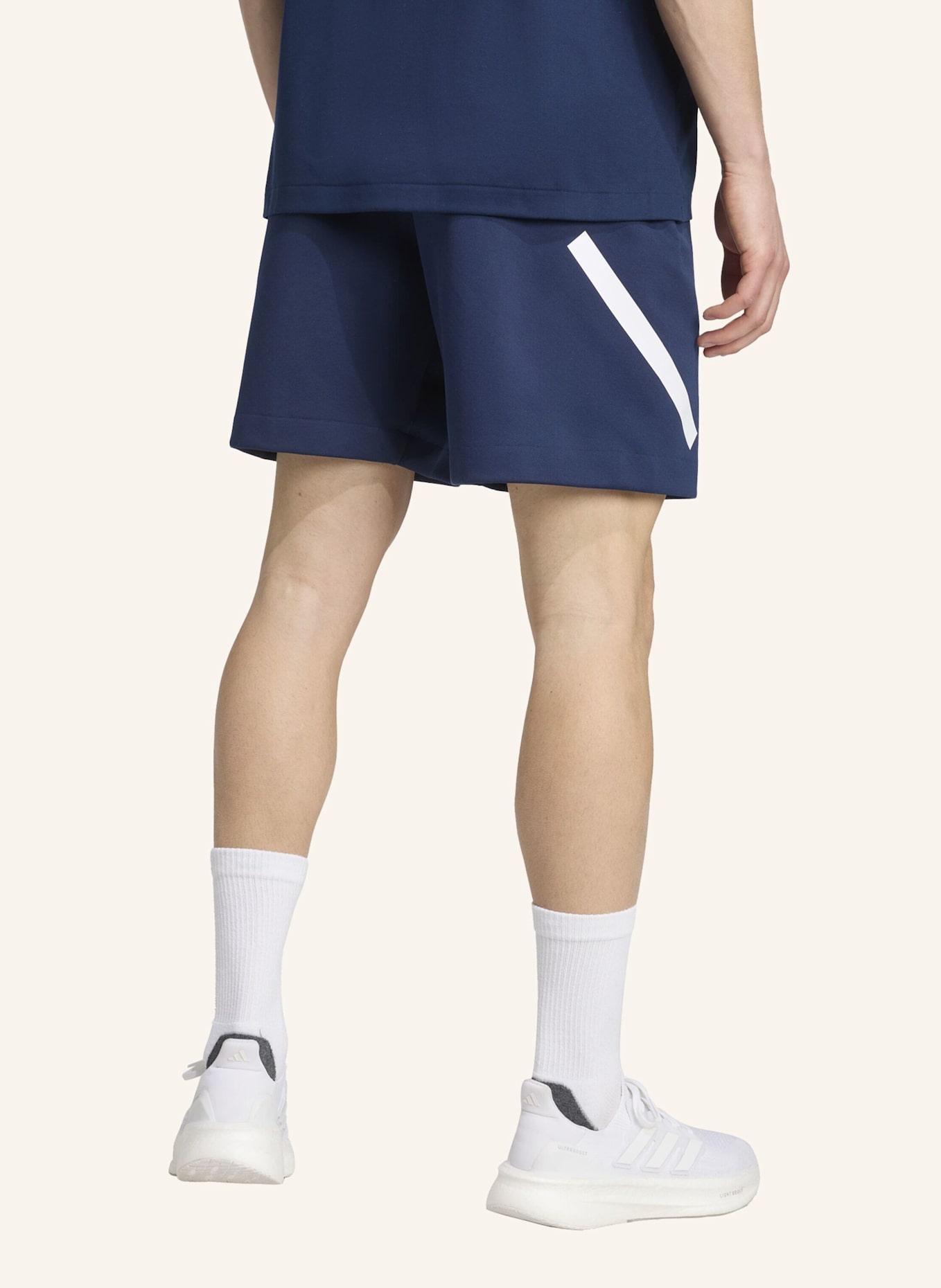 adidas FRANKREICH TRAVEL SHORTS: BLAU