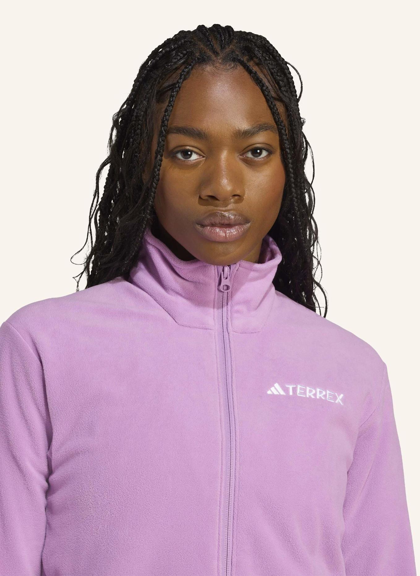 adidas TERREX Fleecejacke TERREX MULTI ESSENTIALS FULL ZIP: LILA