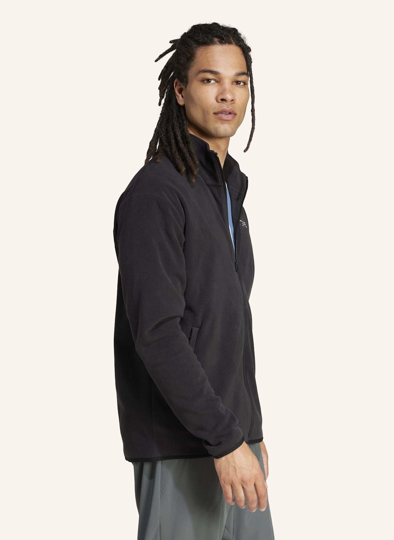 adidas TERREX Fleecejacke MULTI ESSENTIALS: SCHWARZ