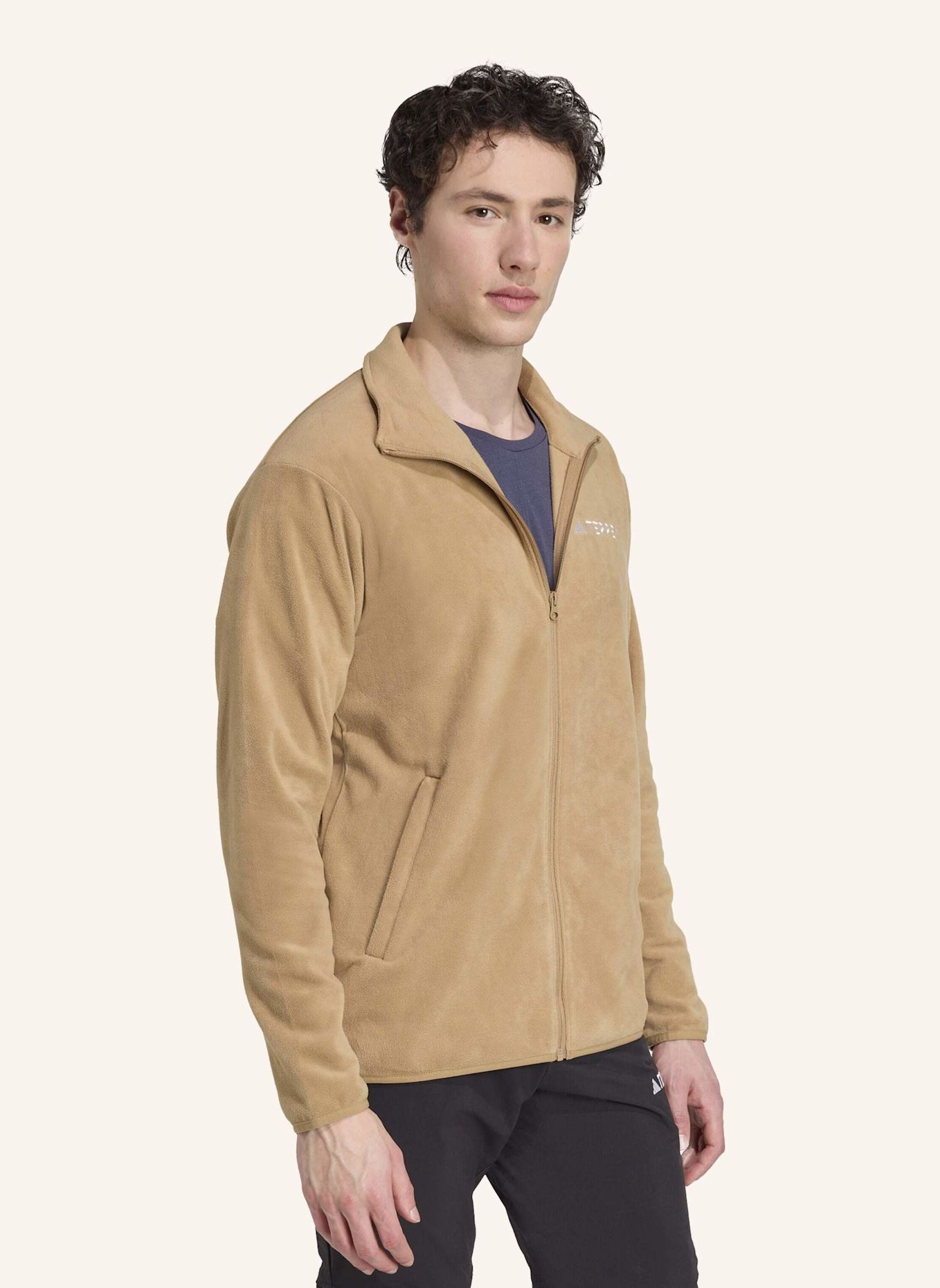 adidas TERREX Fleecejacke MULTI ESSENTIALS: BRAUN