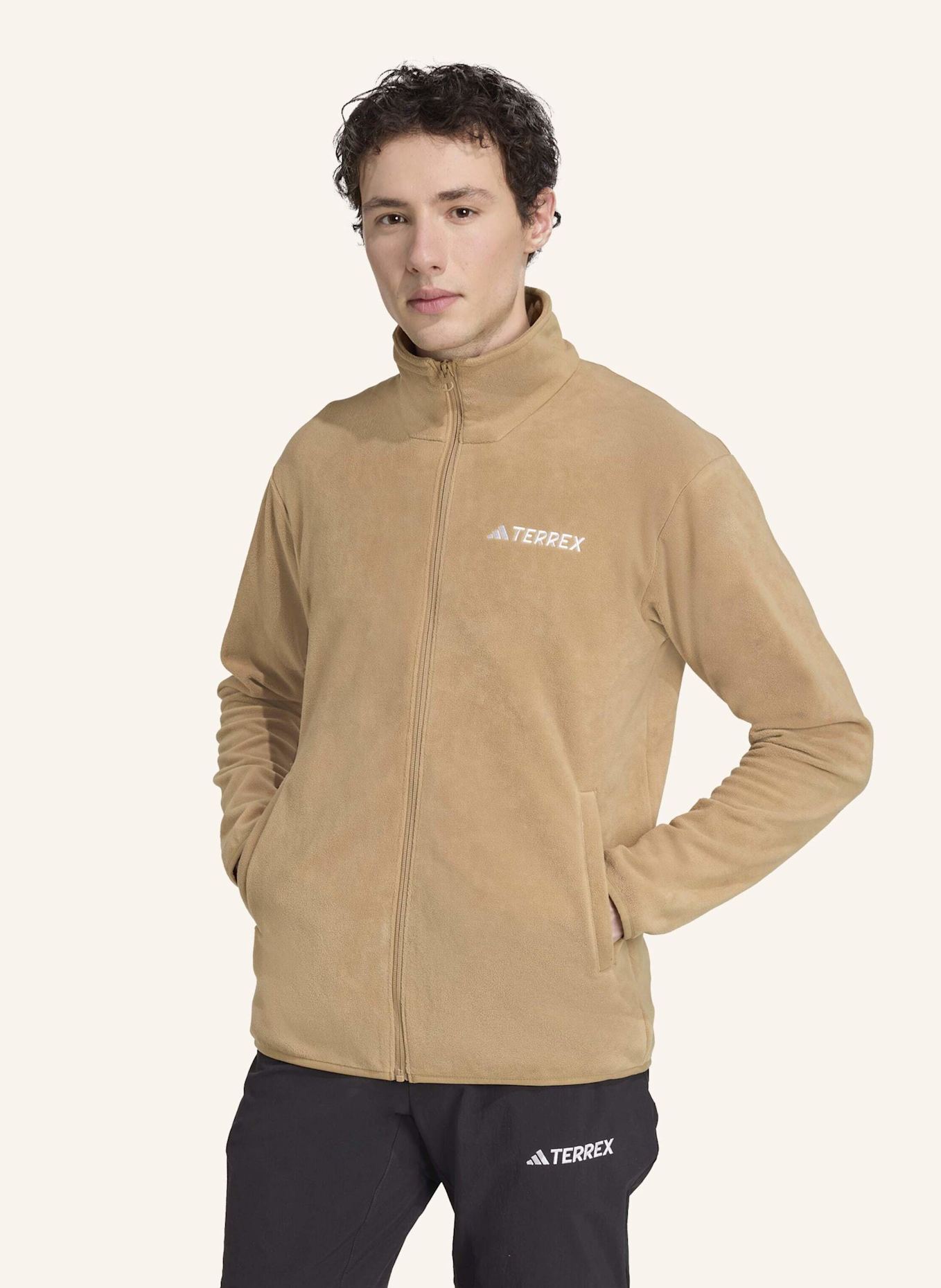 adidas TERREX Fleecejacke MULTI ESSENTIALS: BRAUN