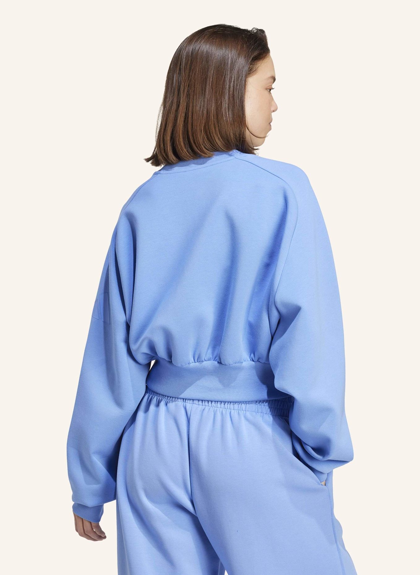 adidas Sweatshirt SOFT LUX: BLAU