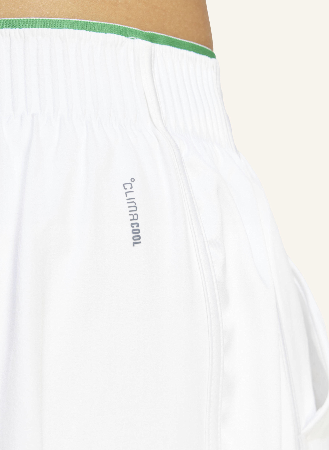 adidas TENNIS PRO CLIMACOOL SHORTS: WEISS