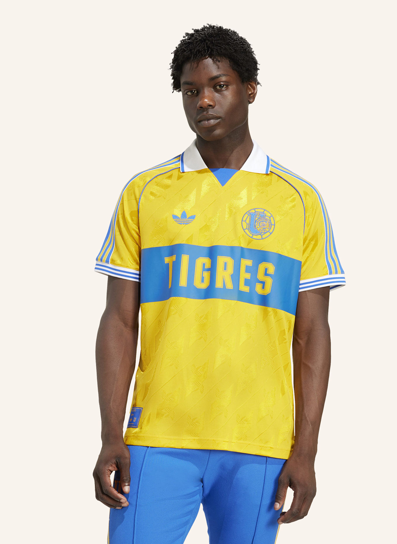 adidas Originals UANL TIGRES ANNIVERSARY TRIKOT: GELB