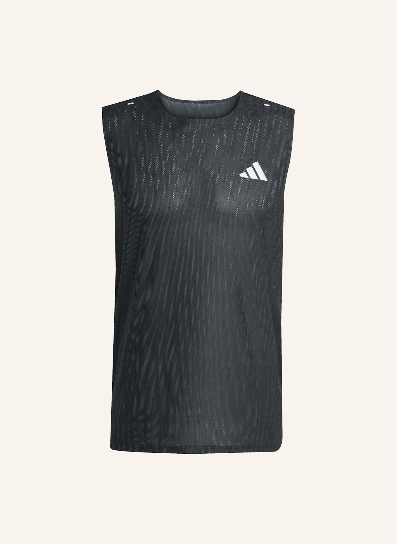 adidas ADI365 RUNNING CLIMACOOL+ TANKTOP: SCHWARZ/ GRAU