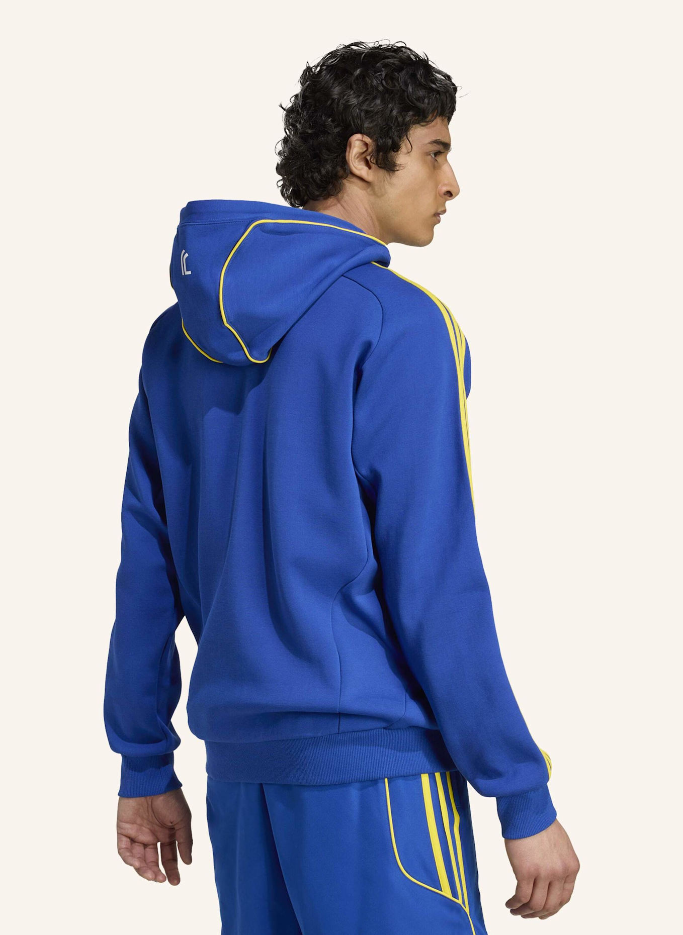 adidas Originals JUVENTUS TURIN VIALLI PACK DOUBLEKNIT HOODIE: BLAU