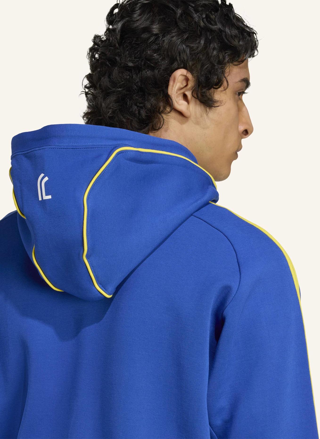 adidas Originals JUVENTUS TURIN VIALLI PACK DOUBLEKNIT HOODIE: BLAU