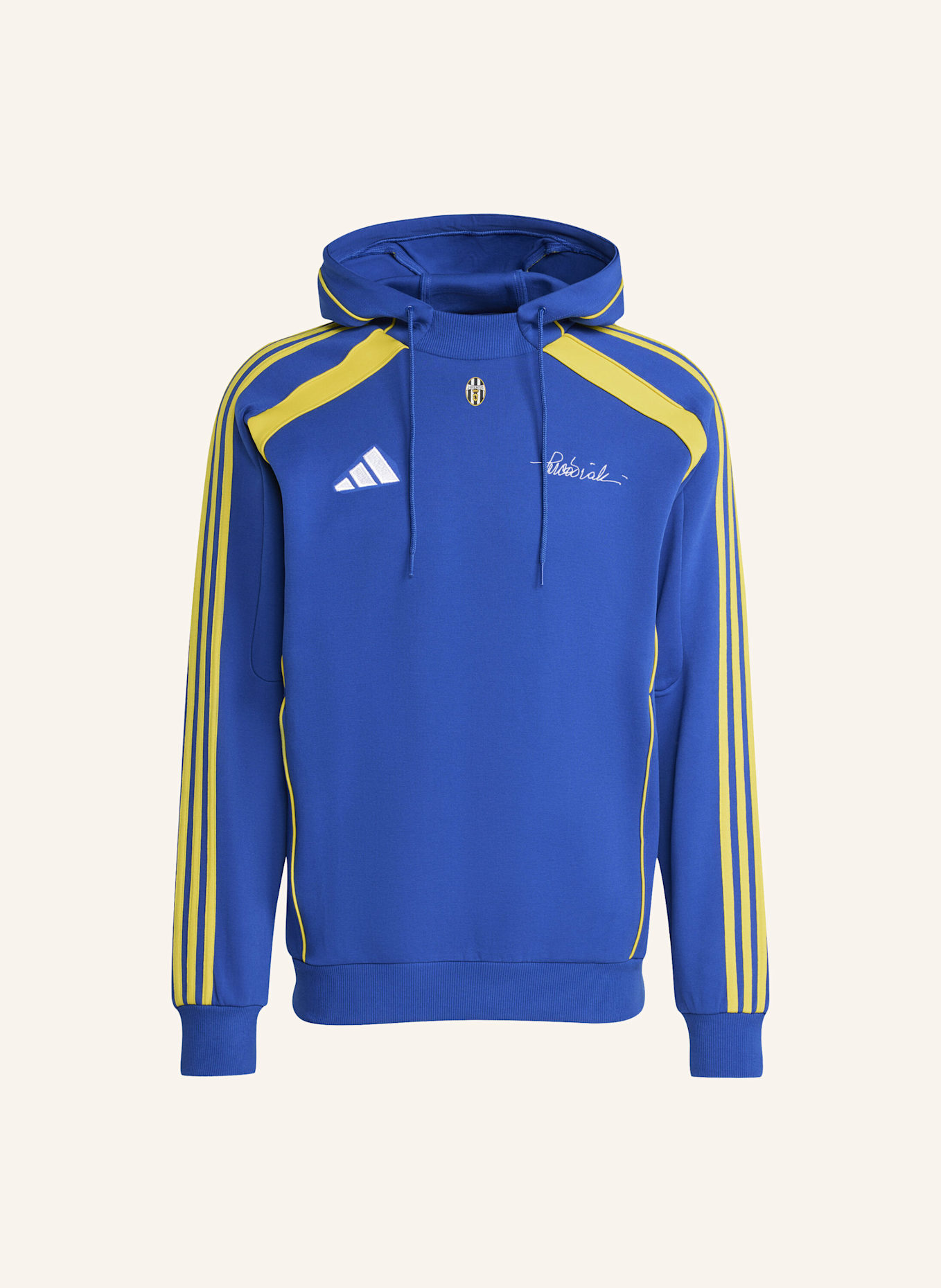adidas Originals JUVENTUS TURIN VIALLI PACK DOUBLEKNIT HOODIE: BLAU
