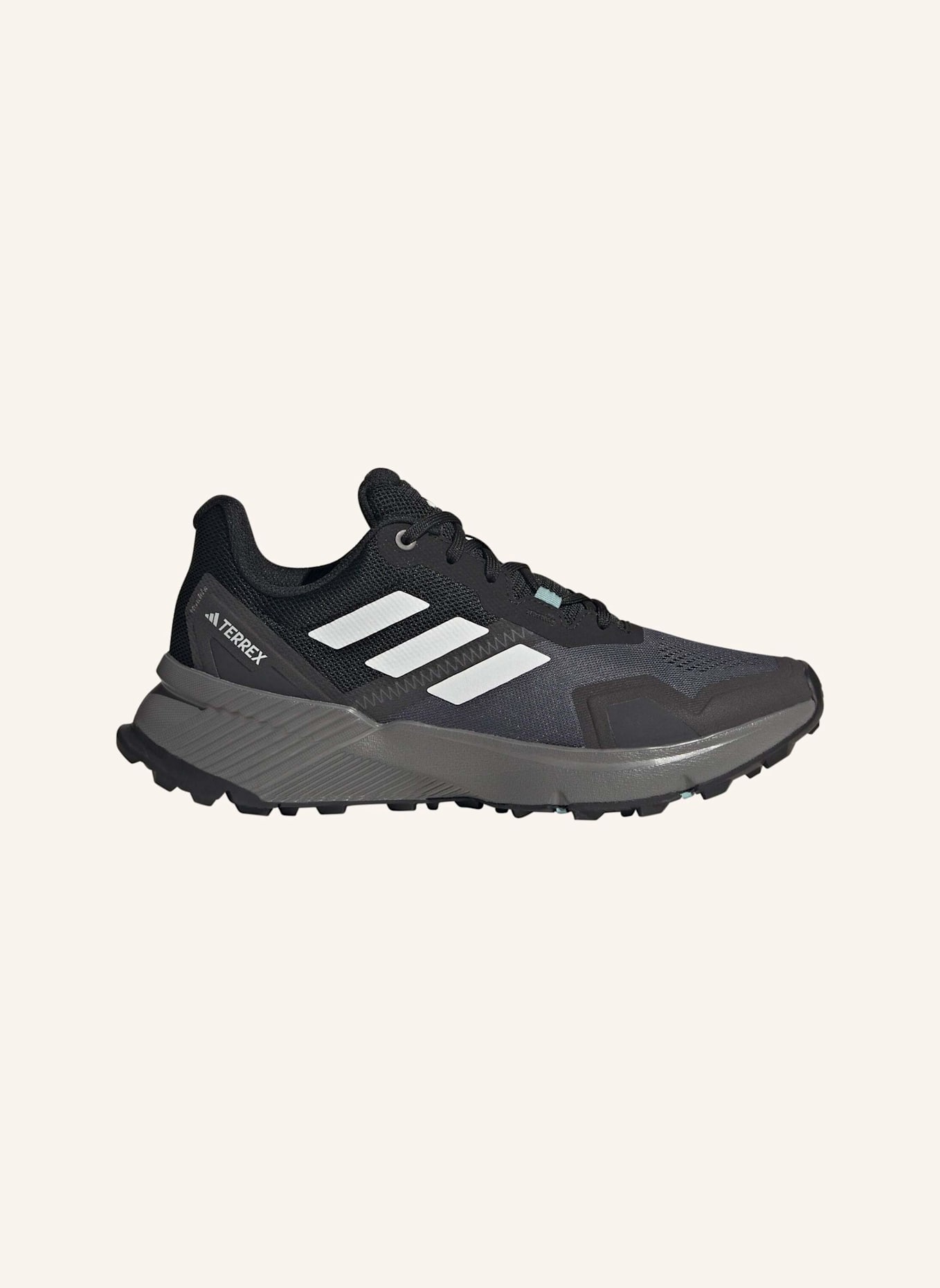 adidas TERREX TERREX SOULSTRIDE TRAILRUNNING-SCHUH: SCHWARZ/ WEISS/ GRAU