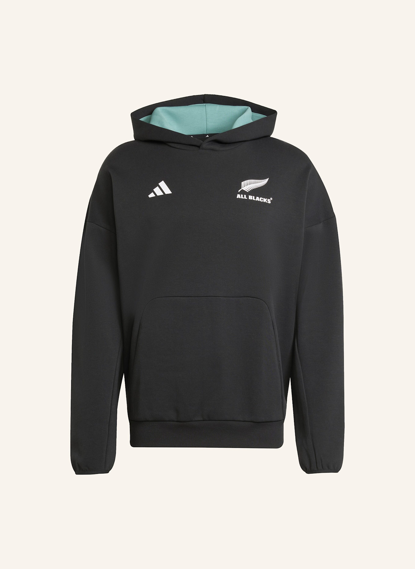adidas ALL BLACKS PRÄSENTATIONSJACKE: SCHWARZ