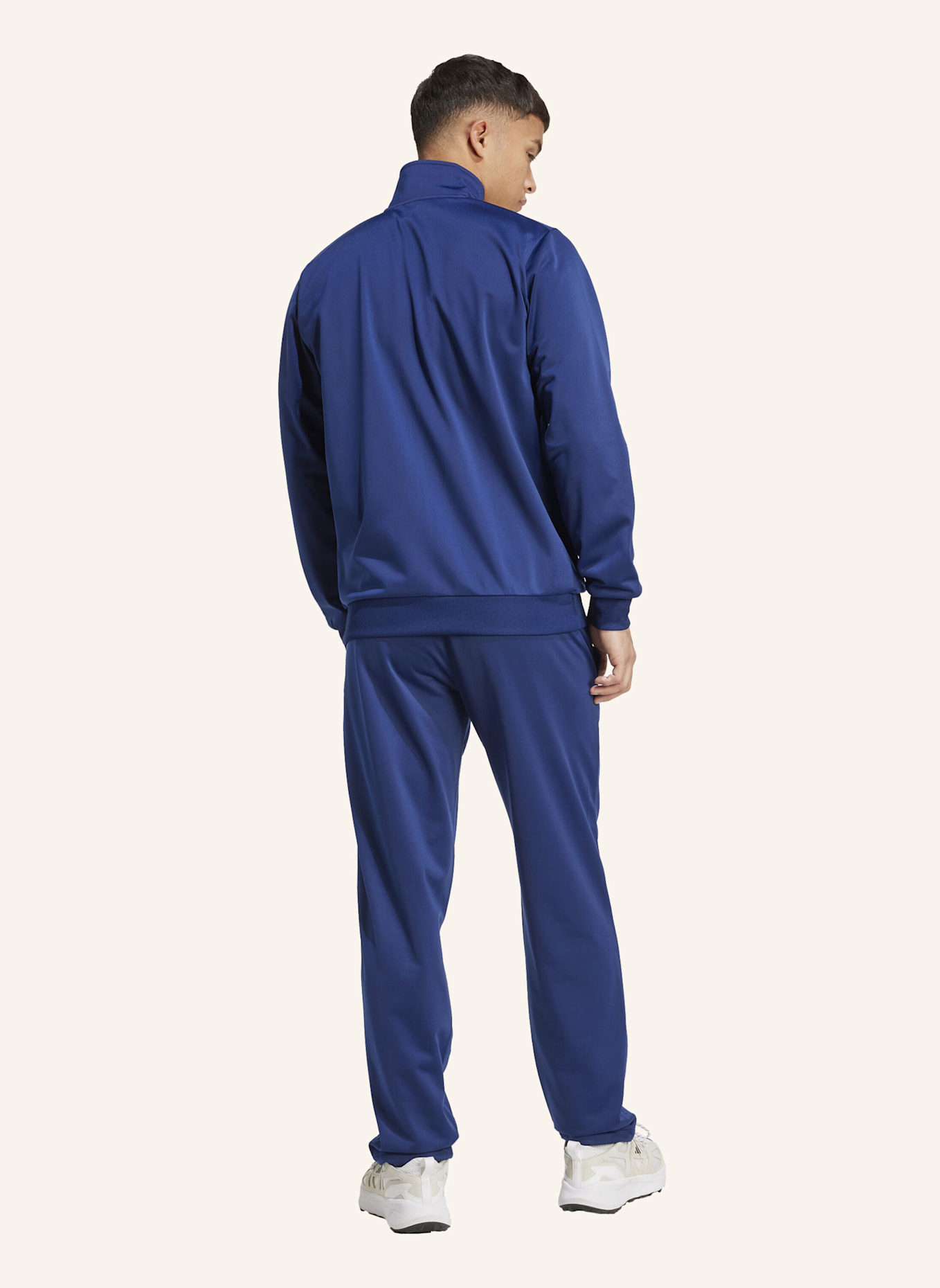 adidas ADIDAS LINEAR TRAININGSANZUG: BLAU