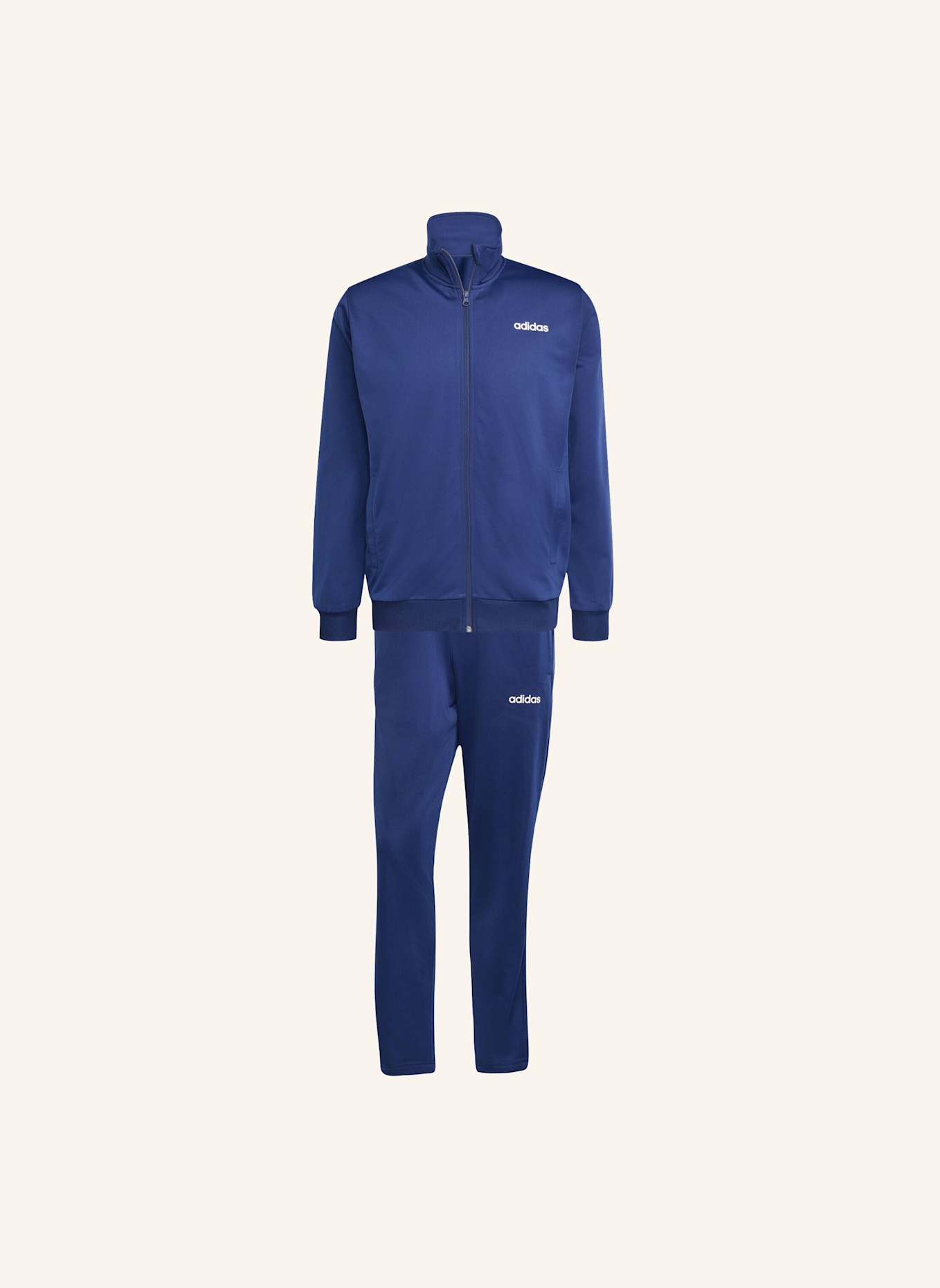 adidas ADIDAS LINEAR TRAININGSANZUG: BLAU