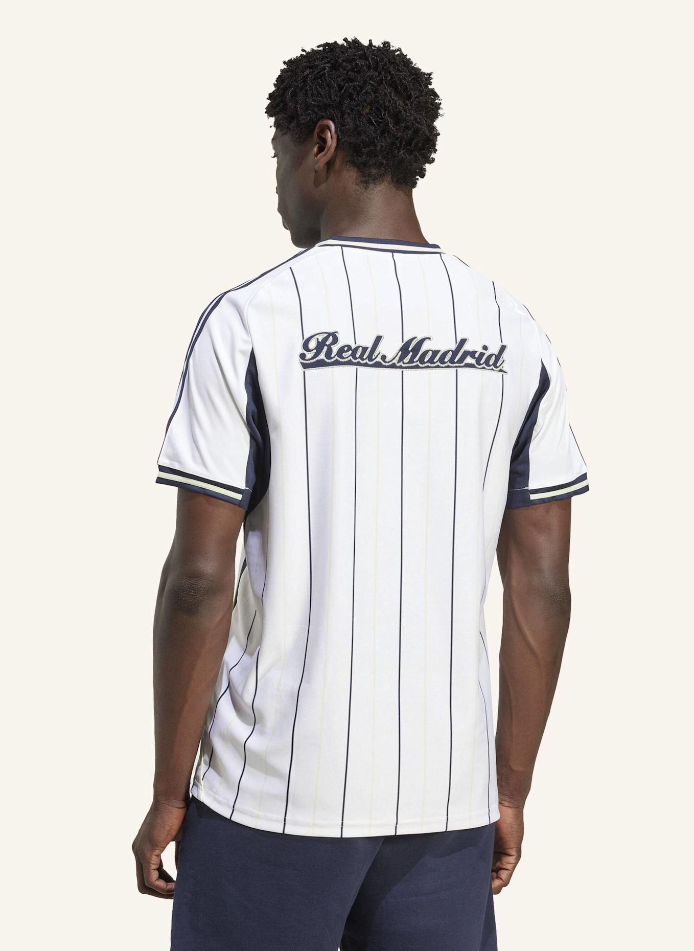 adidas Originals REAL MADRID US PACK T-SHIRT: WEISS/ BLAU