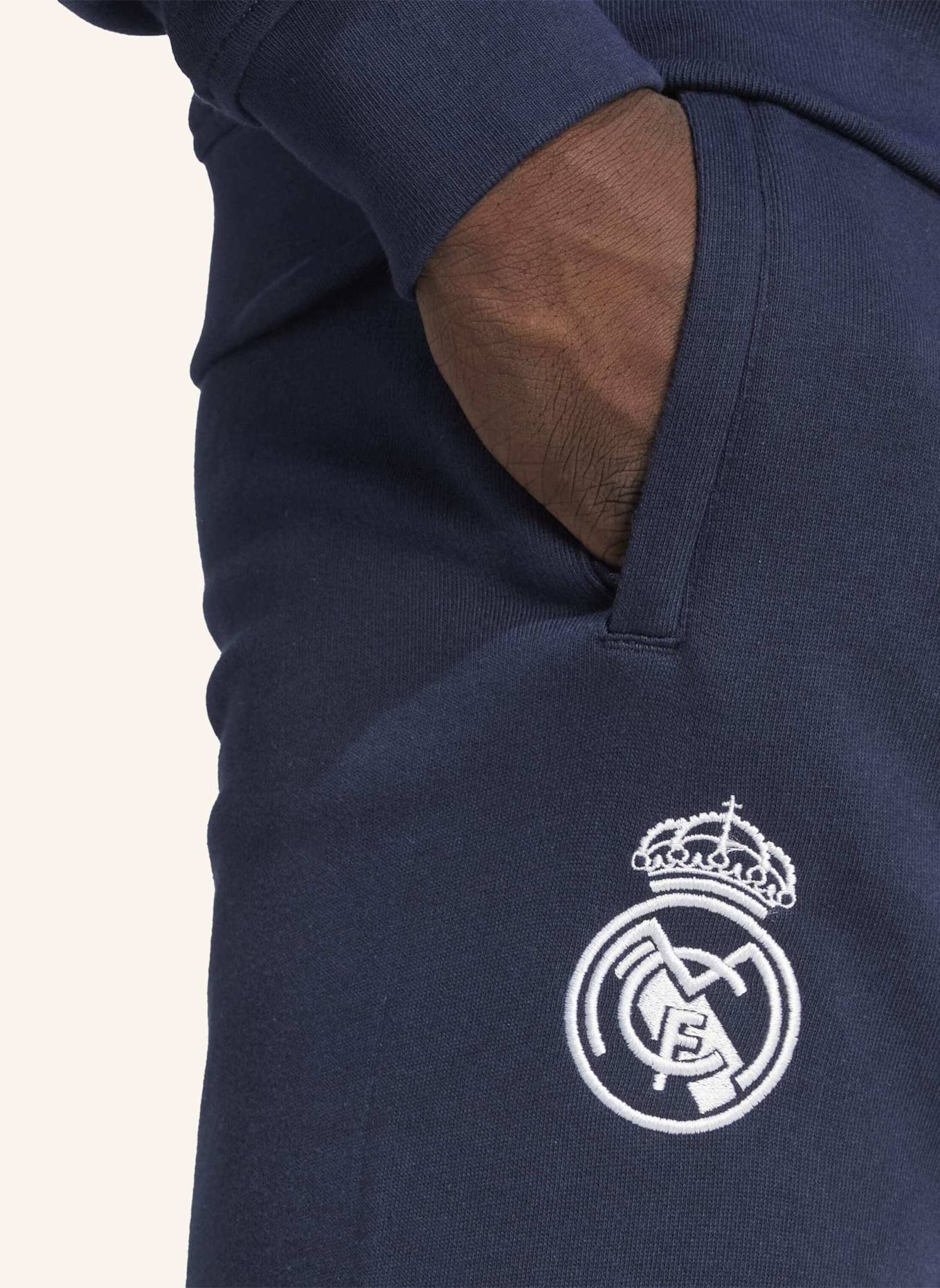 adidas Originals REAL MADRID US PACK HOSE: BLAU/ WEISS