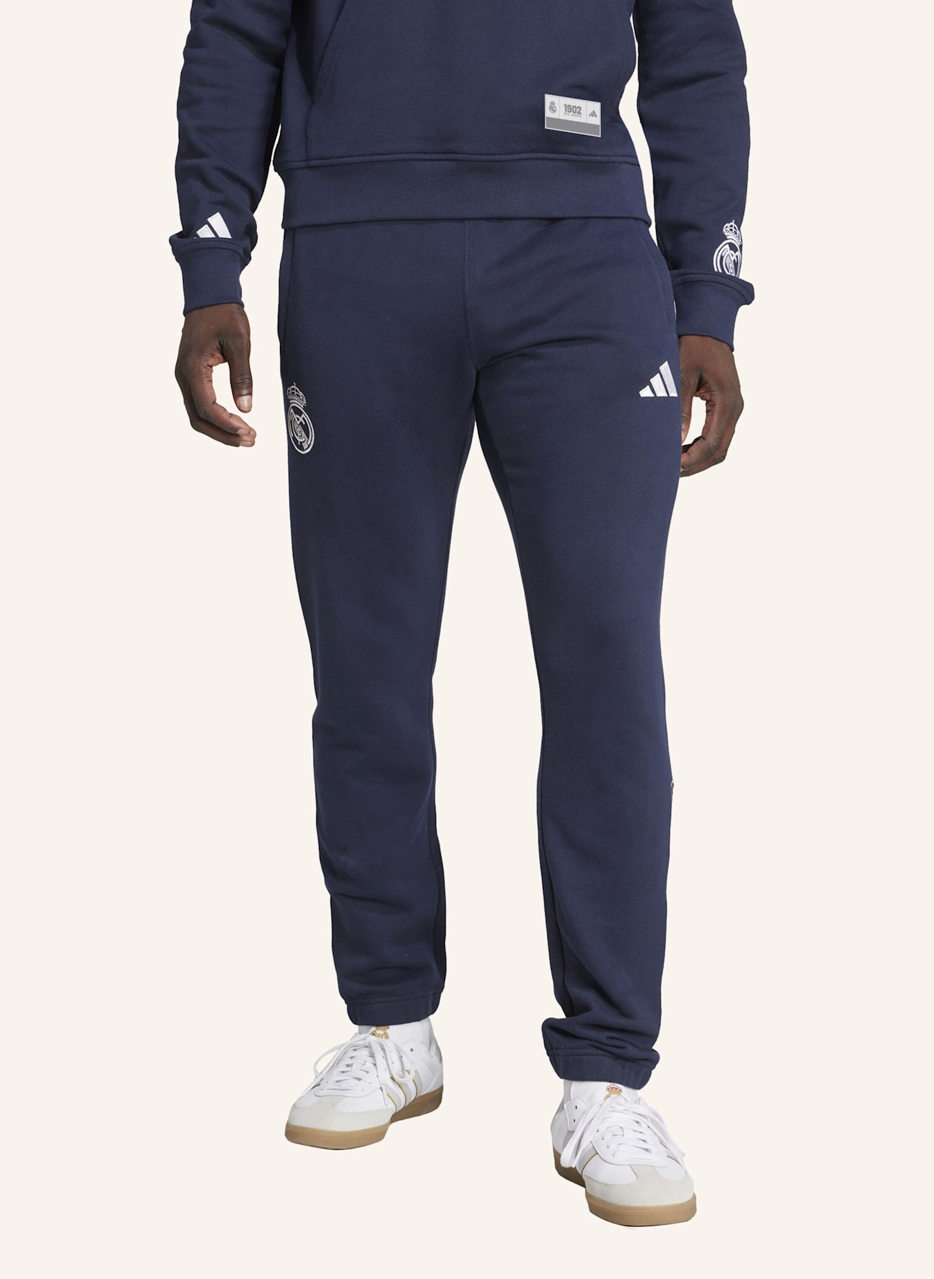 adidas Originals REAL MADRID US PACK HOSE: BLAU/ WEISS