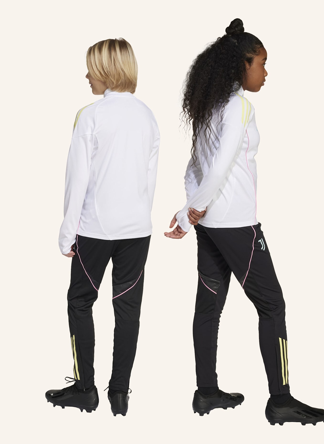 adidas JUVENTUS TURIN TIRO 25 COMPETITION KIDS TRAININGSHOSE: SCHWARZ