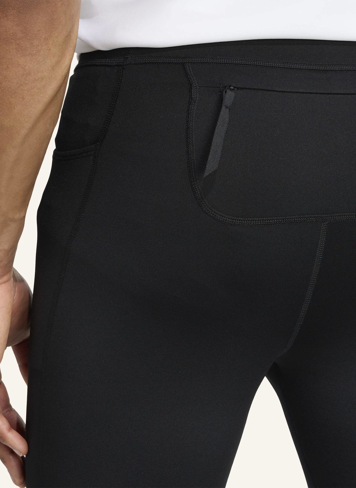 adidas OWN THE RUN WINTERIZED LEGGINGS: SCHWARZ