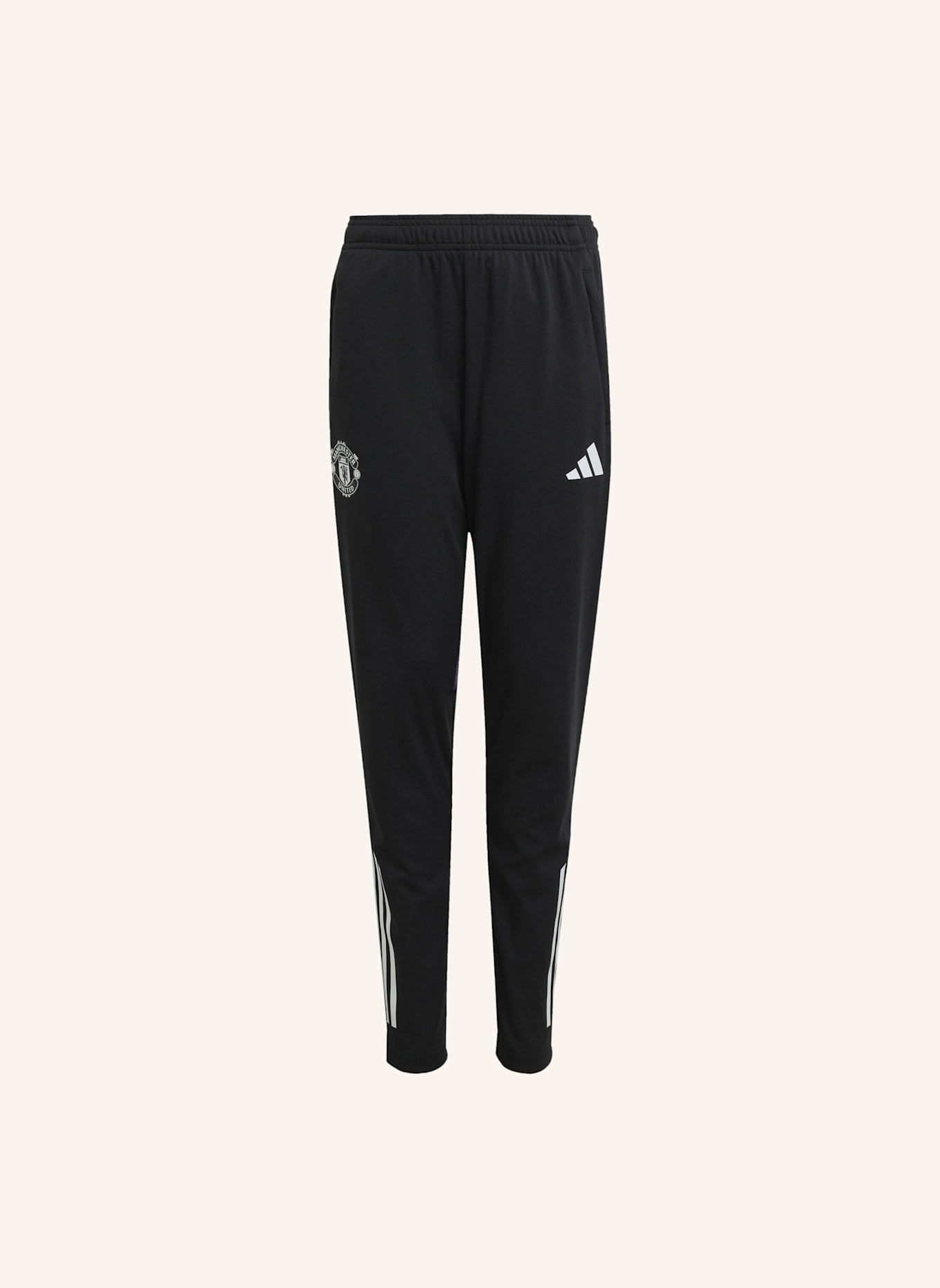 adidas MANCHESTER UNITED TIRO 25 COMPETITION KIDS TRAININGSHOSE: SCHWARZ/ LILA