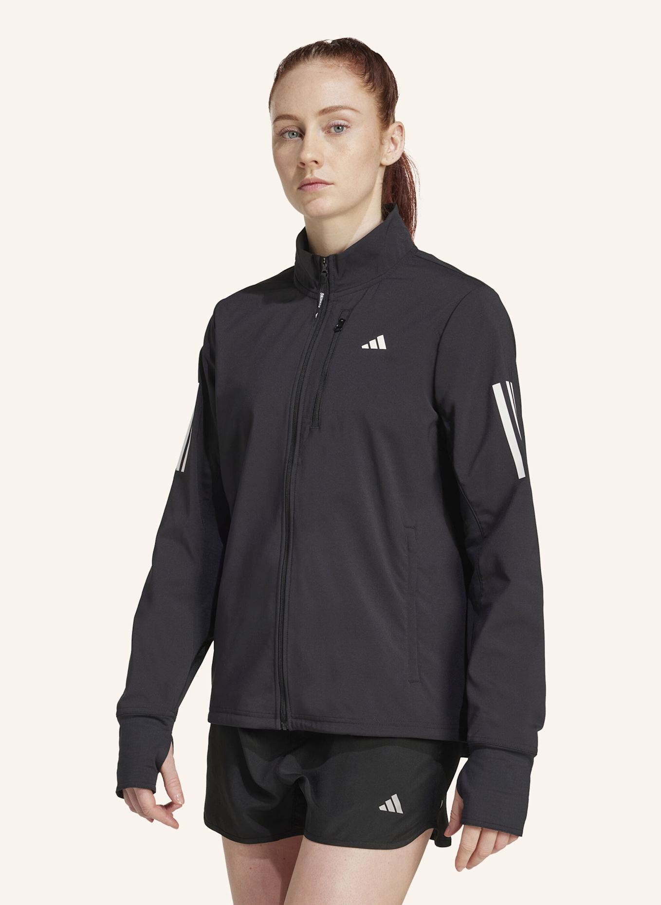 adidas OWN THE RUN WINTERIZED JACKE: SCHWARZ