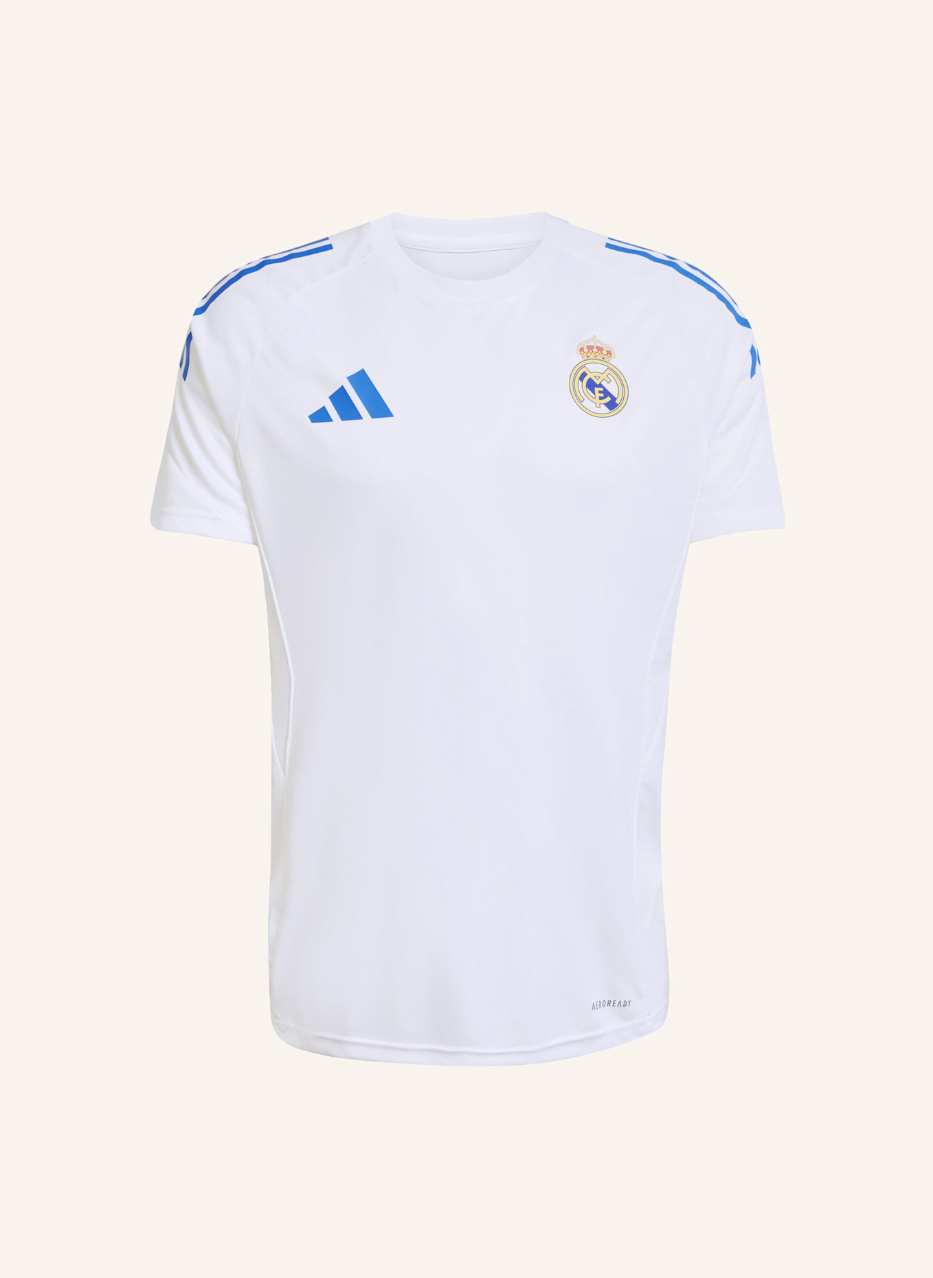 adidas REAL MADRID TIRO 25 COMPETITION TRAININGSTRIKOT: WEISS