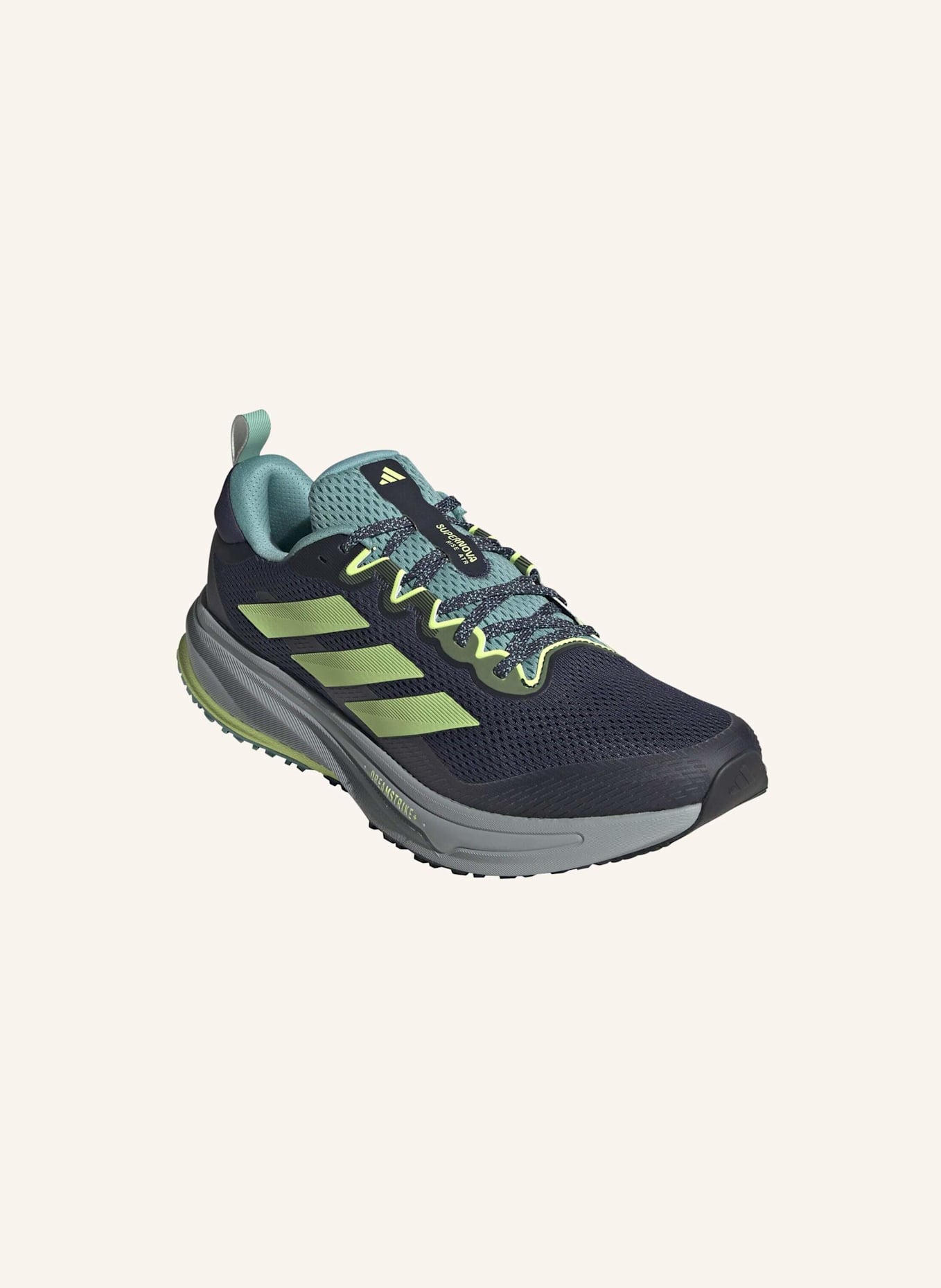 adidas SUPERNOVA RISE ATR SCHUHE.: BLAU/ GELB/ GRÜN
