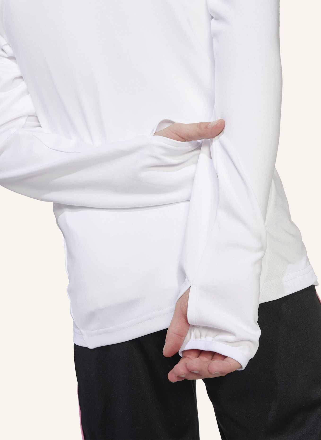 adidas JUVENTUS TURIN TIRO 25 COMPETITION KIDS TRAININGSOBERTEIL: WEISS