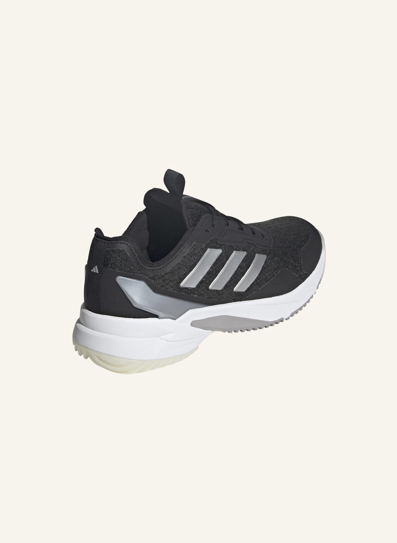 adidas CRAZYFLIGHT 6 HALLENSCHUH: WEISS/ SILBER/ SCHWARZ