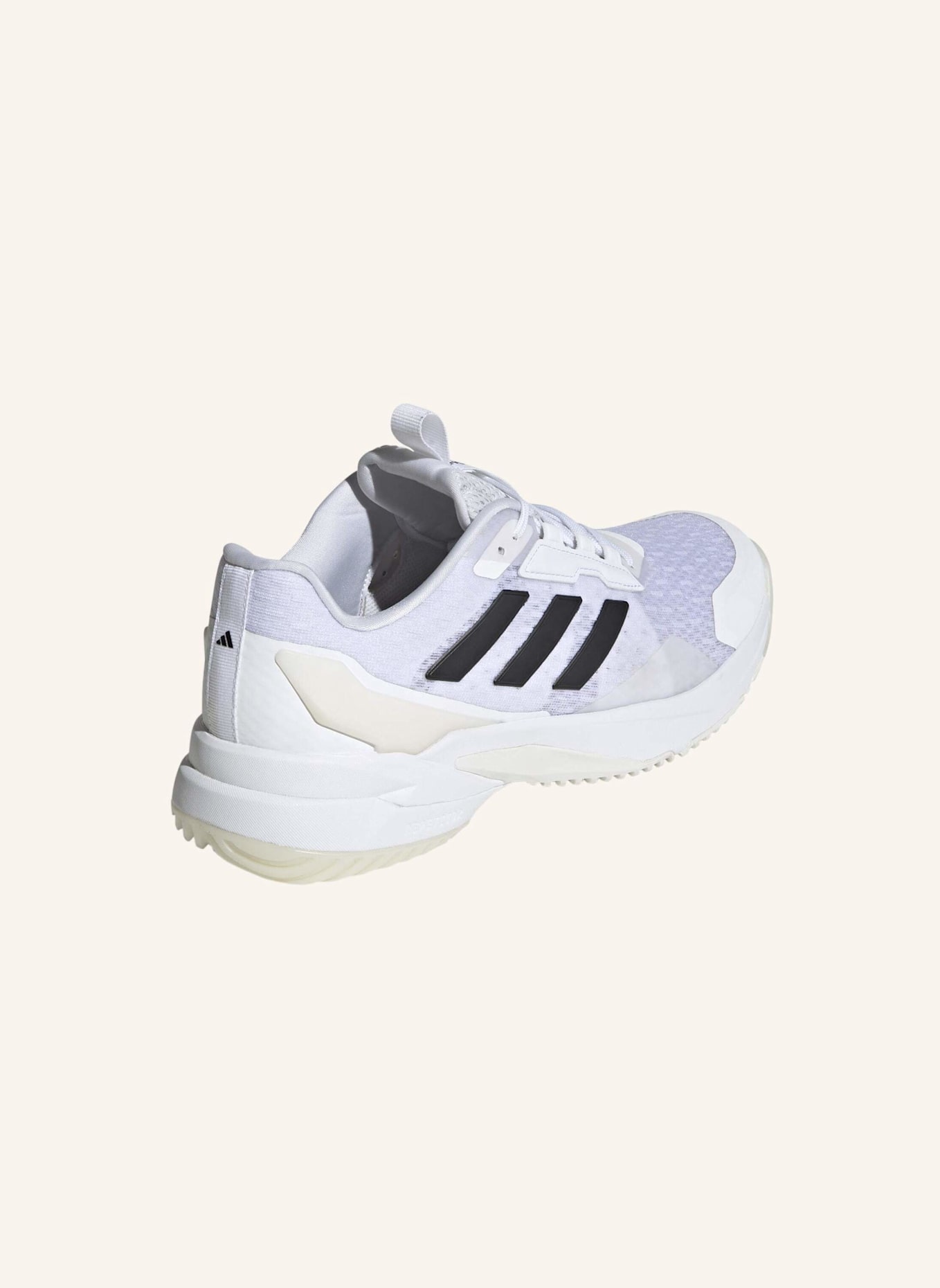 adidas Indoorschuhe CRAZYFLIGHT 6: WEISS/ SCHWARZ