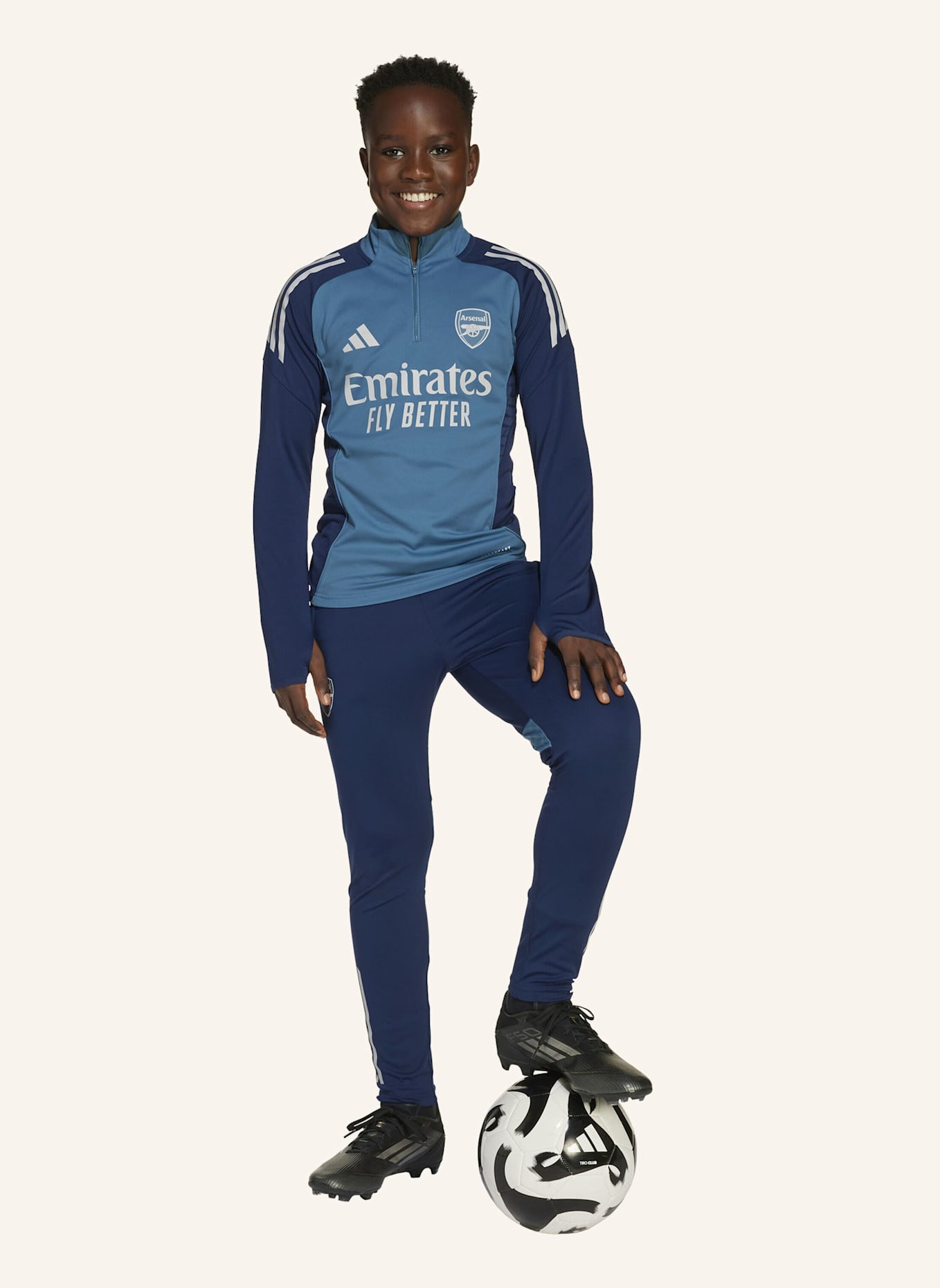 adidas ARSENAL TIRO 25 COMPETITION TRAININGSHOSE: BLAU