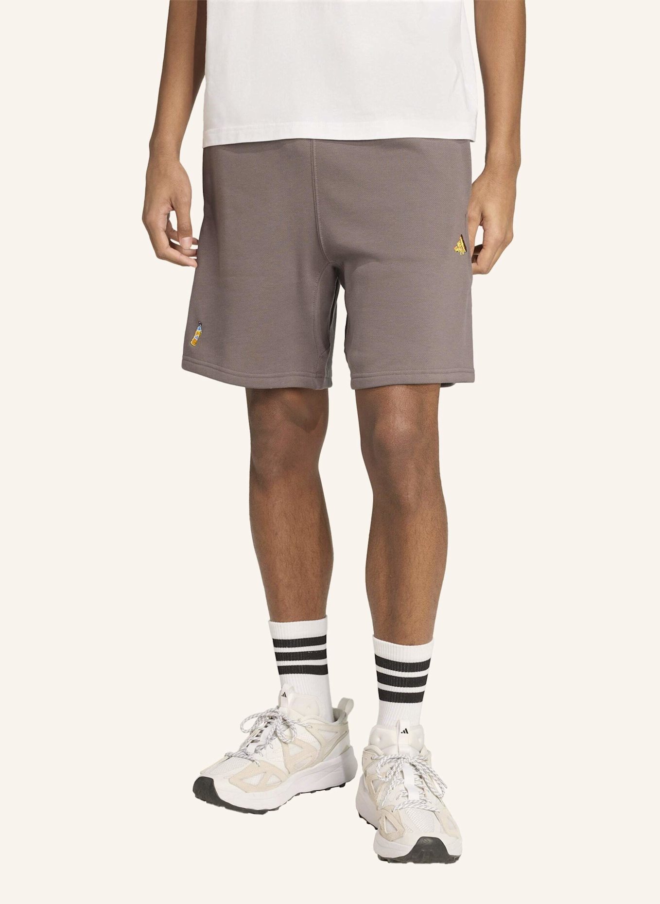 adidas ADIDAS X FORTNITE SHORTS: GRAU