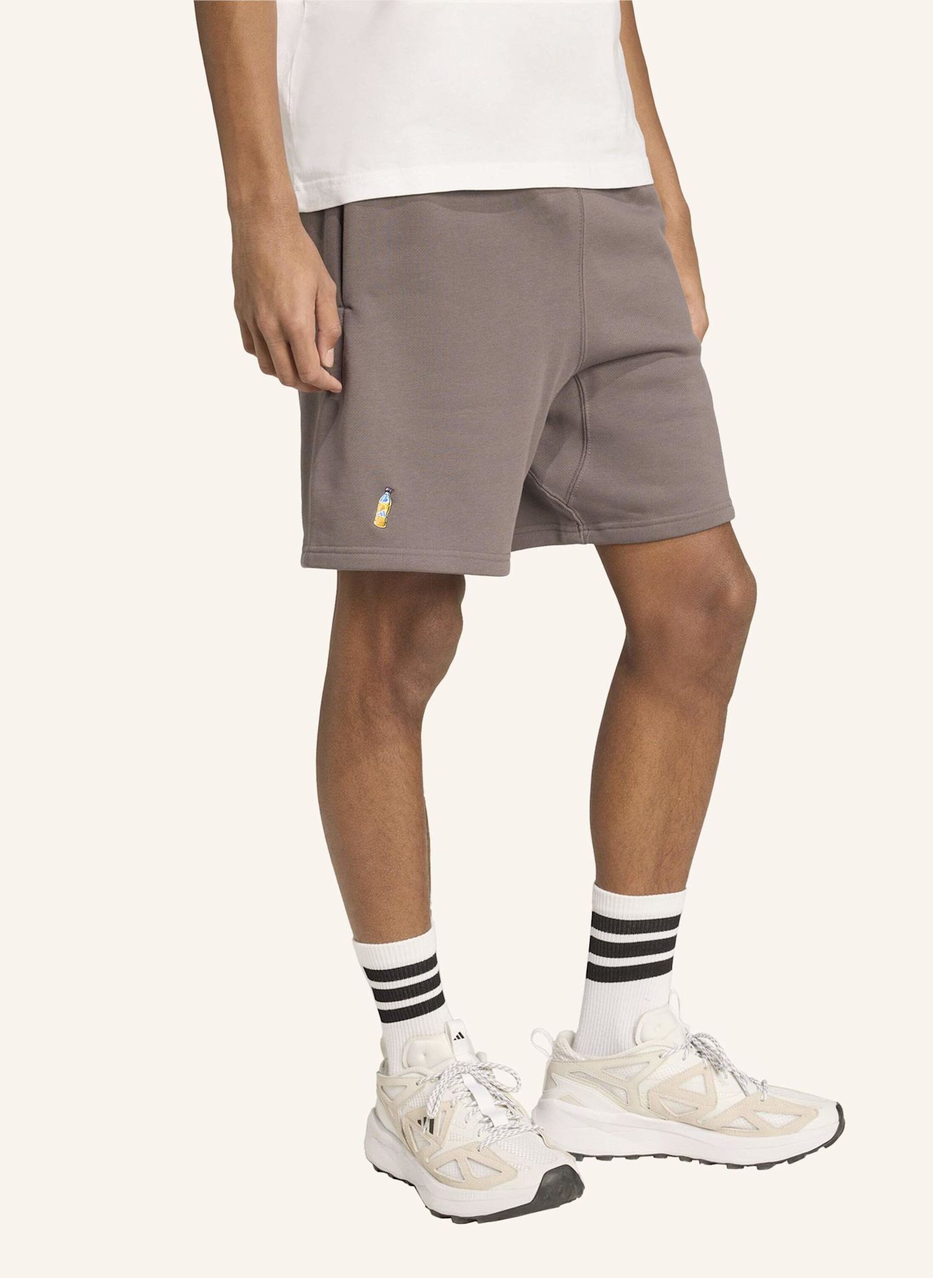 adidas ADIDAS X FORTNITE SHORTS: GRAU
