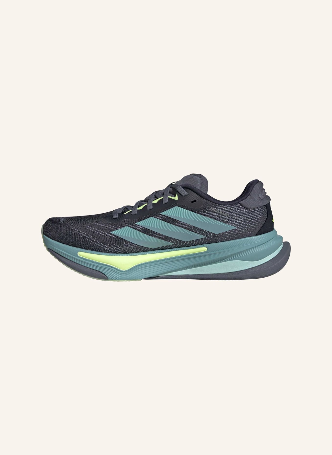 adidas Laufschuhe SUPERNOVA PRIMA 2: SCHWARZ/ GRÜN/ GELB