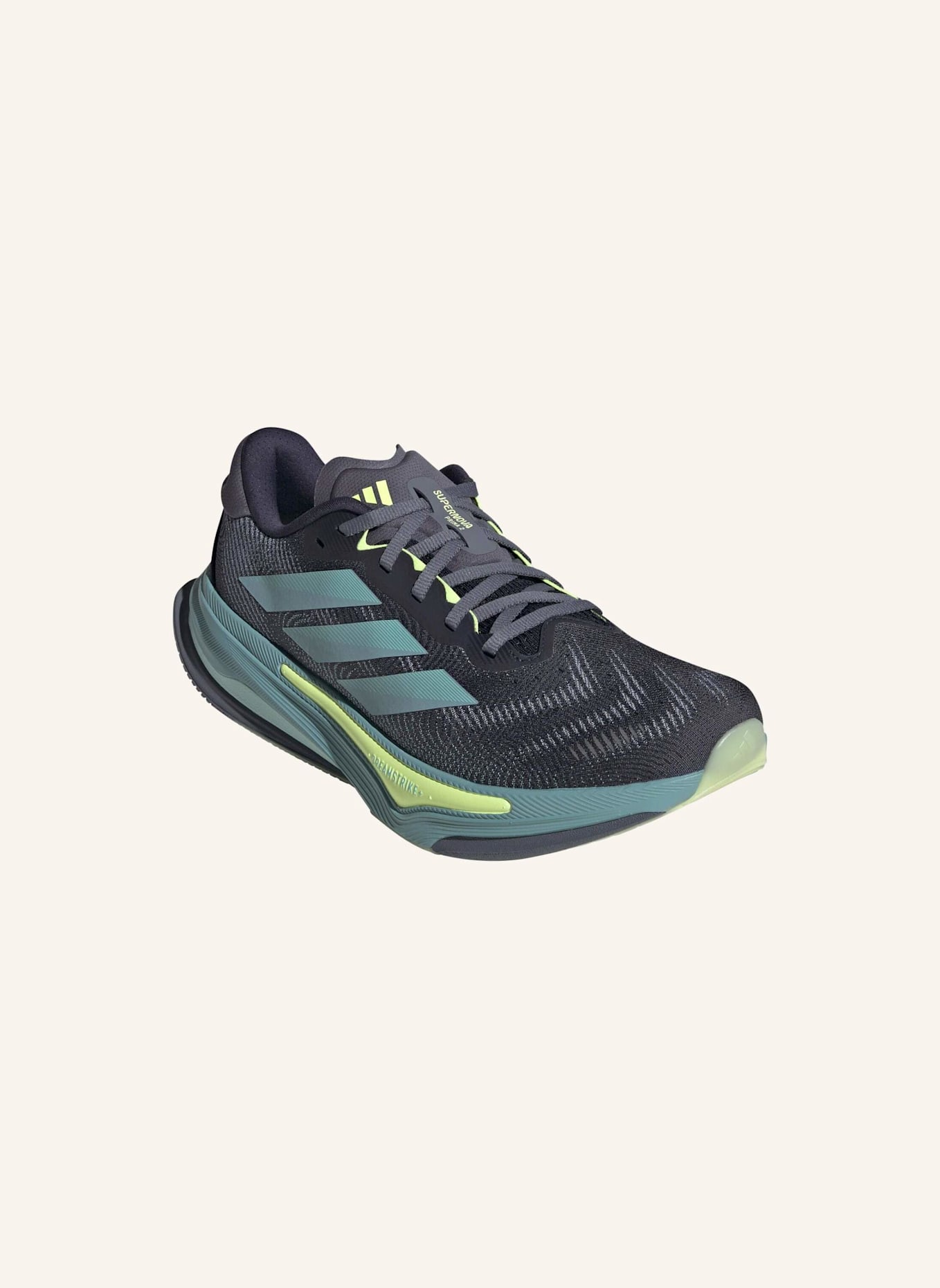 adidas Laufschuhe SUPERNOVA PRIMA 2: SCHWARZ/ GRÜN/ GELB