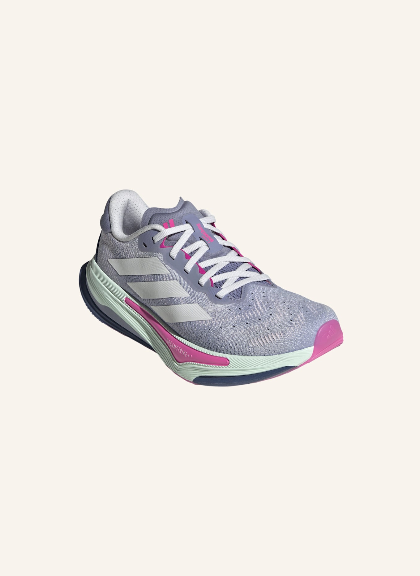 adidas Laufschuhe SUPERNOVA PRIMA 2: WEISS/ GRAU