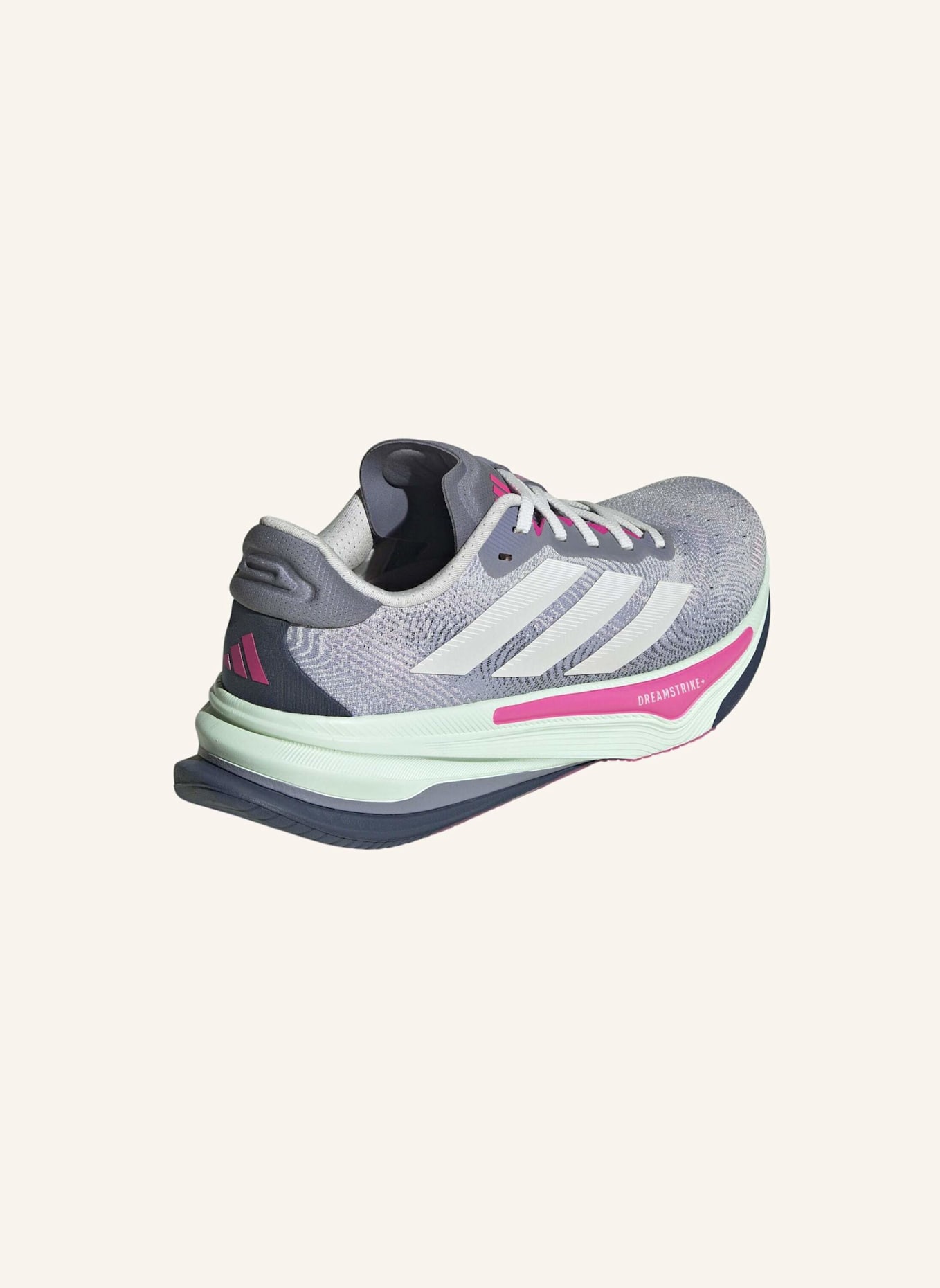 adidas Laufschuhe SUPERNOVA PRIMA 2: WEISS/ GRAU