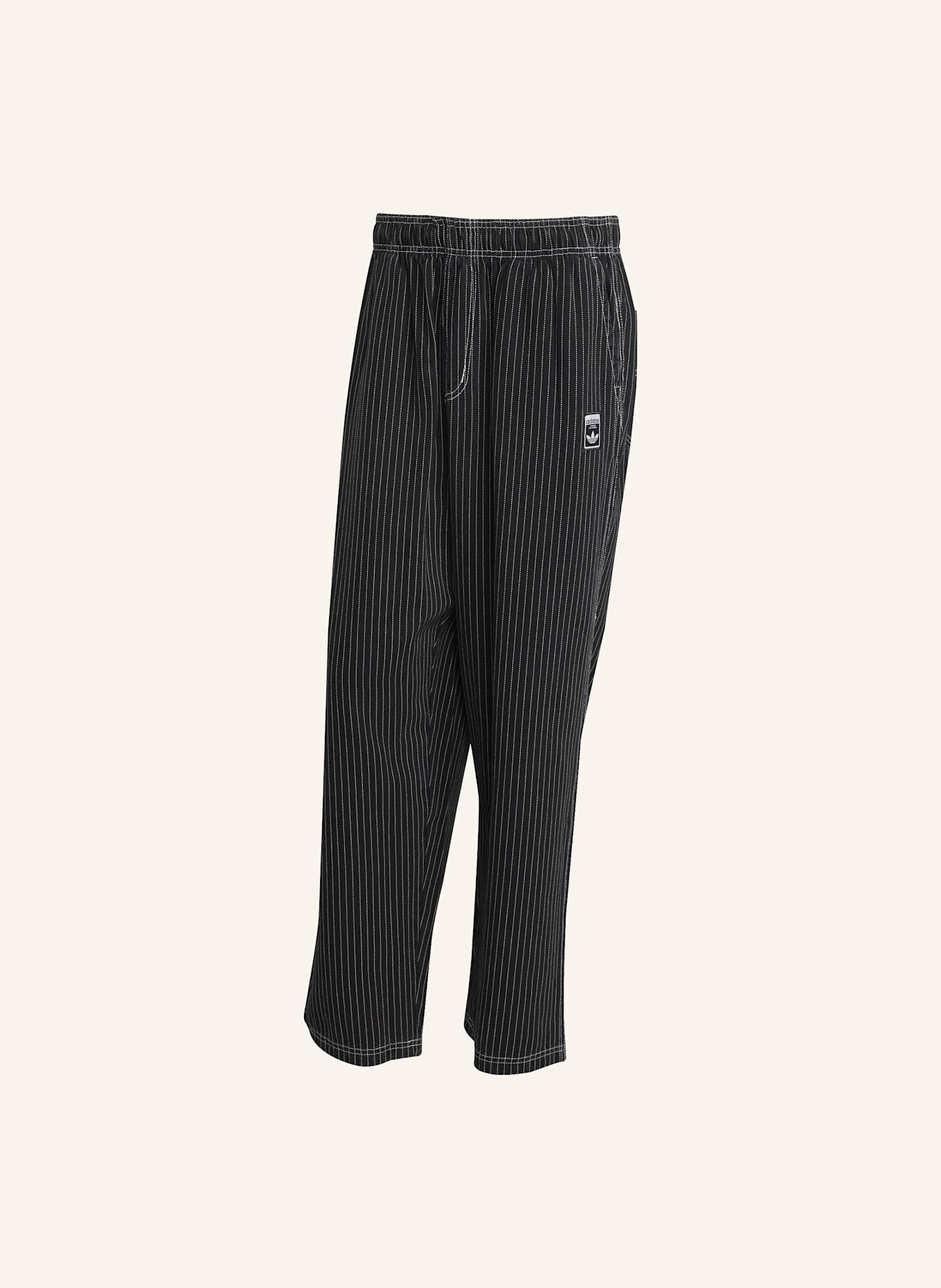 adidas Originals WABASH LOOSE CHINO: SCHWARZ