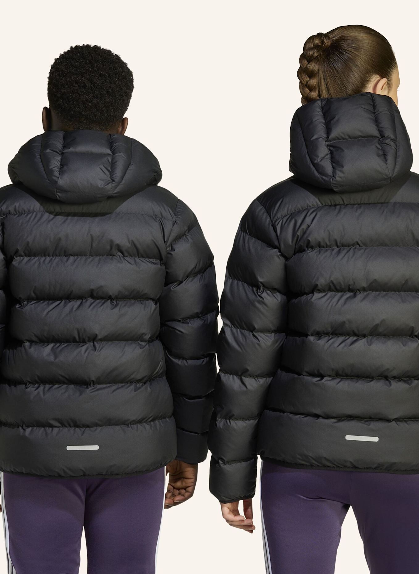 adidas KUNSTDAUNEN JACKE KINDER: SCHWARZ