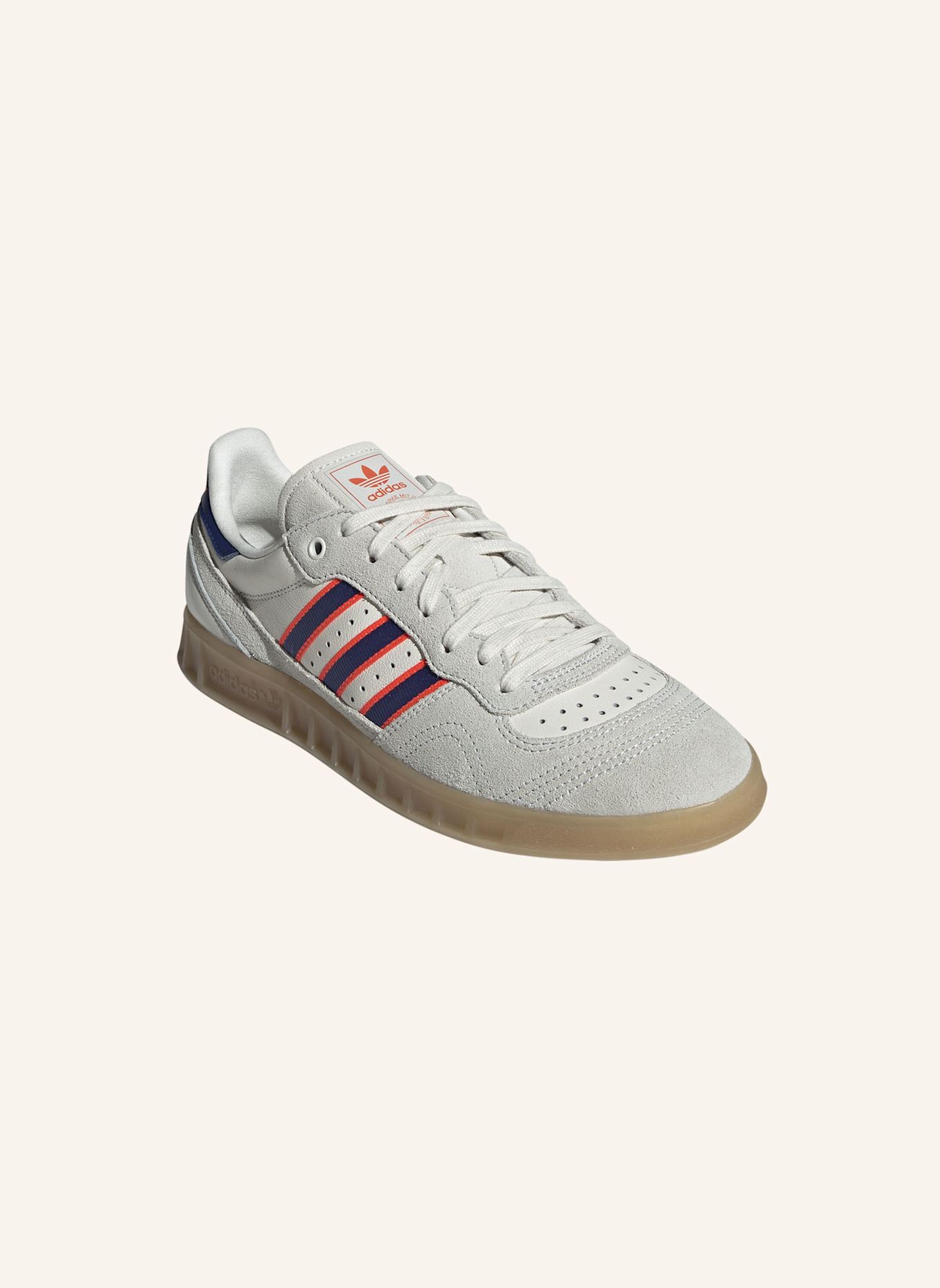 adidas Originals HANDBALL TOP RM SCHUH: WEISS/ BLAU/ ORANGE