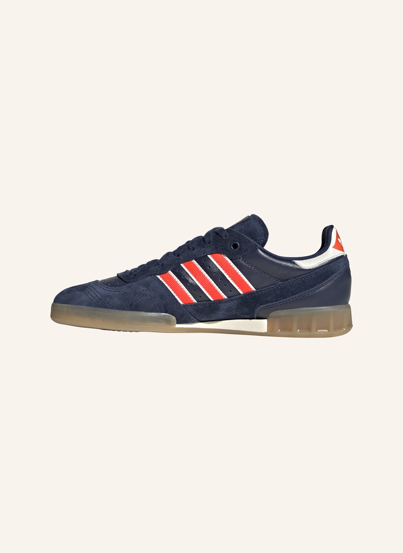 adidas Originals HANDBALL TOP RM SCHUH: BLAU/ ORANGE/ WEISS