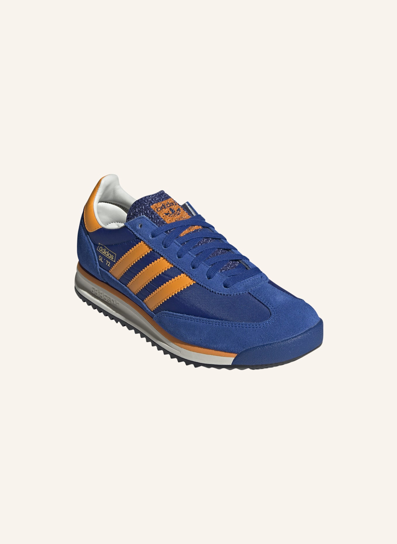 adidas Originals SL 72 RS SCHUH: BLAU/ ORANGE/ WEISS