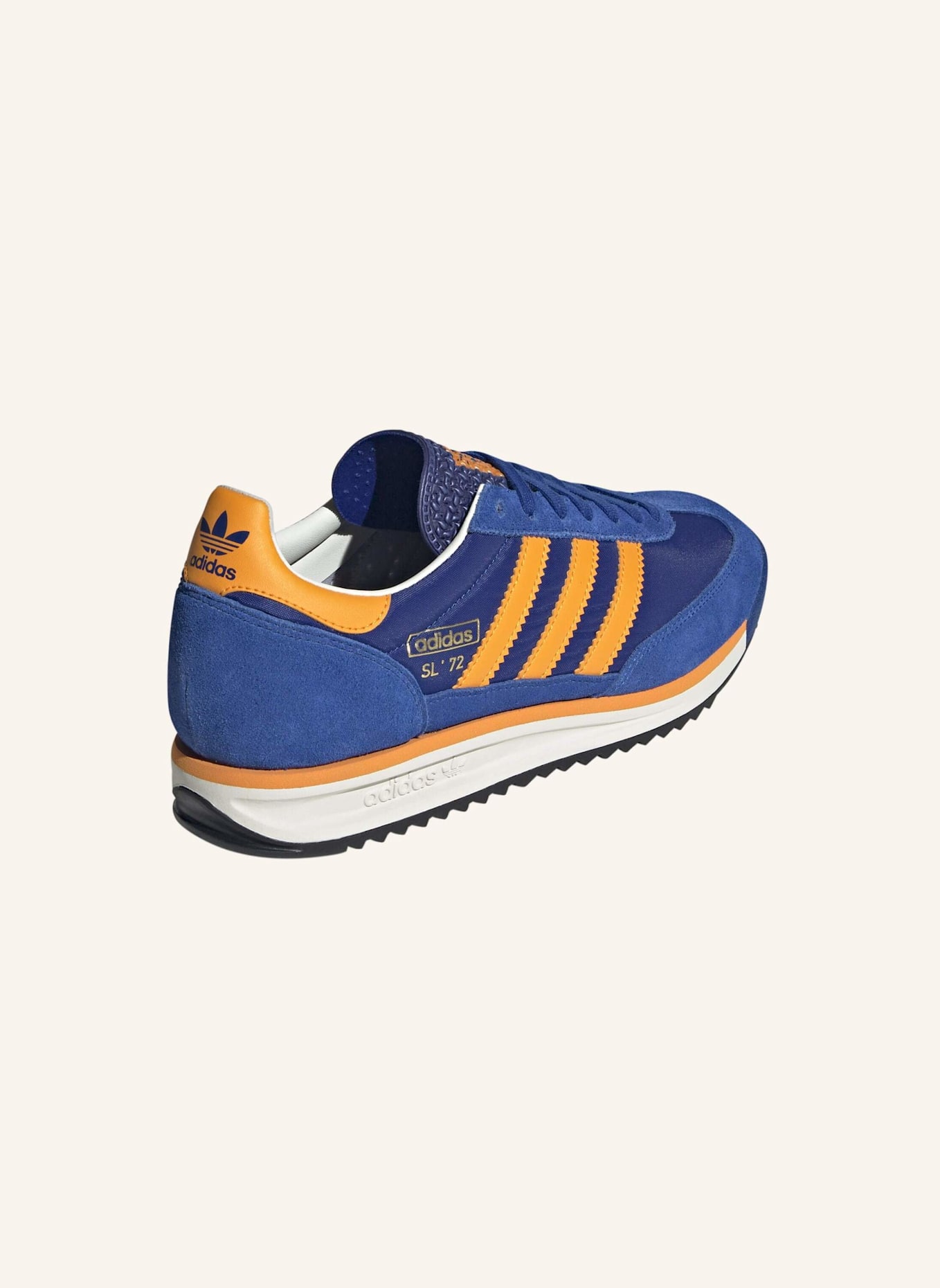 adidas Originals SL 72 RS SCHUH: BLAU/ ORANGE/ WEISS