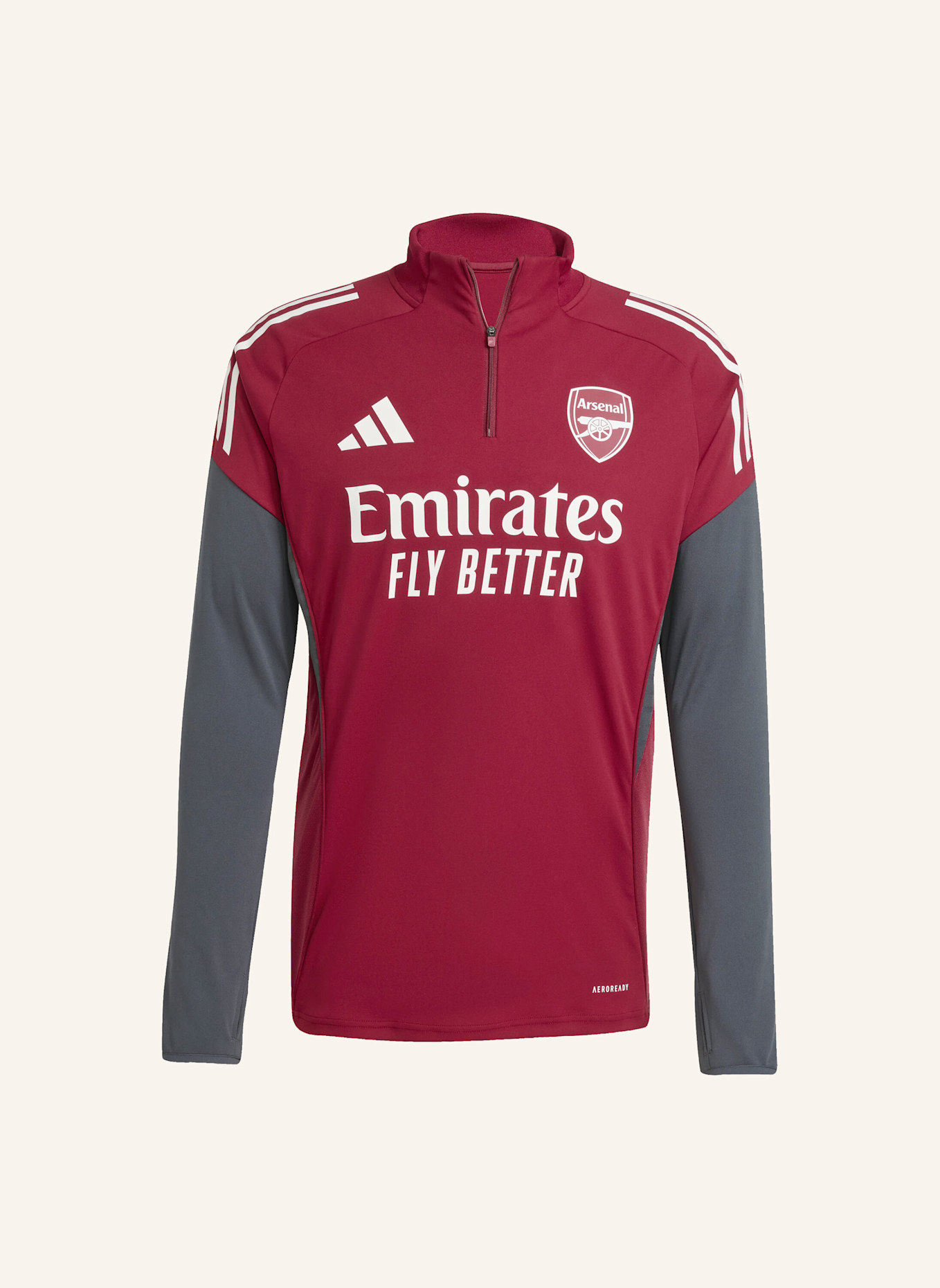adidas FC ARSENAL TIRO 25 COMPETITION TRAININGSOBERTEIL: GRAU